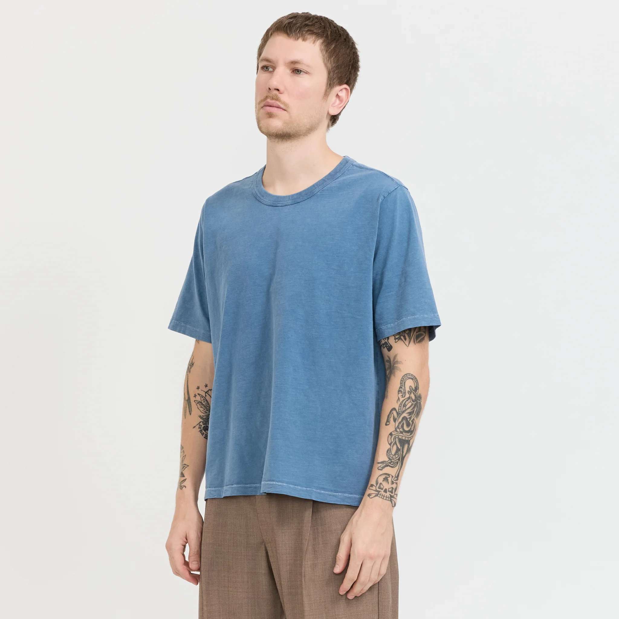Slub Tee Indigo