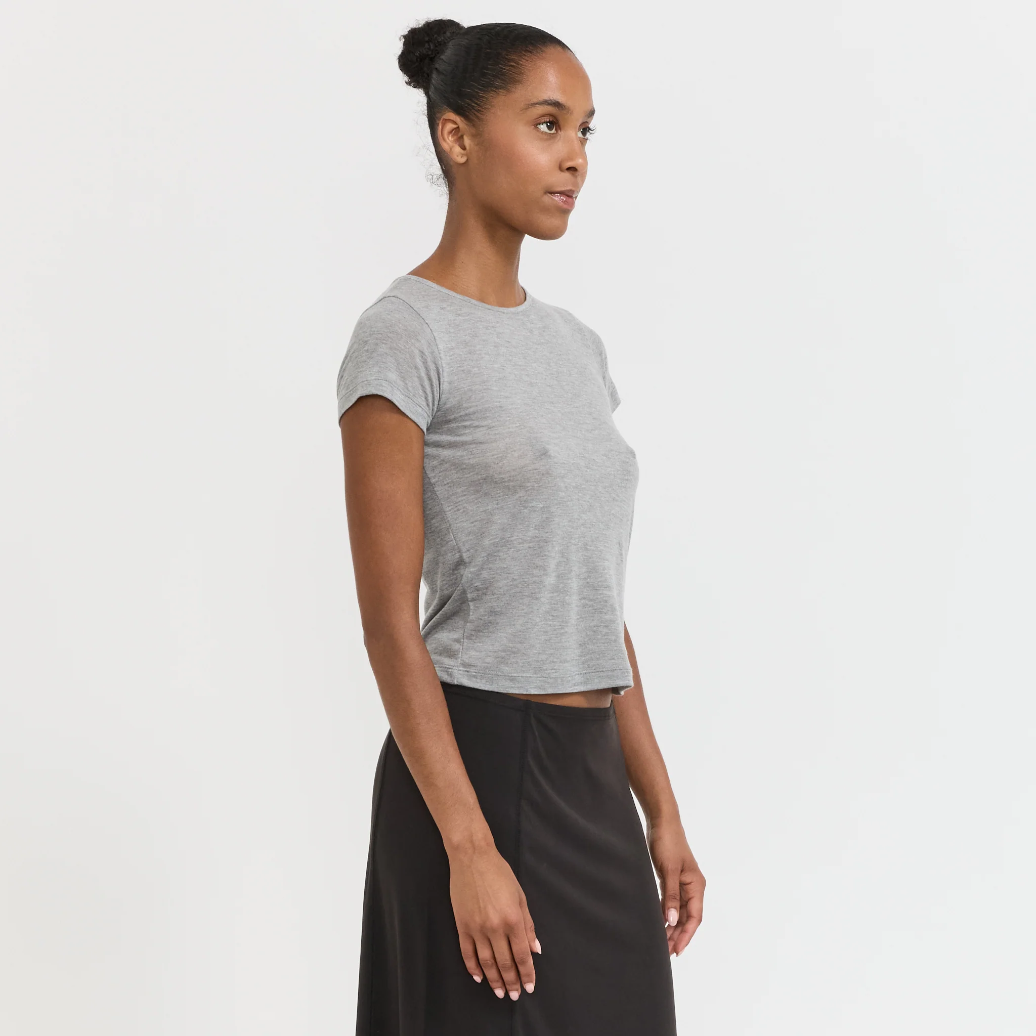 Soft T-Shirt Grey - Image 3