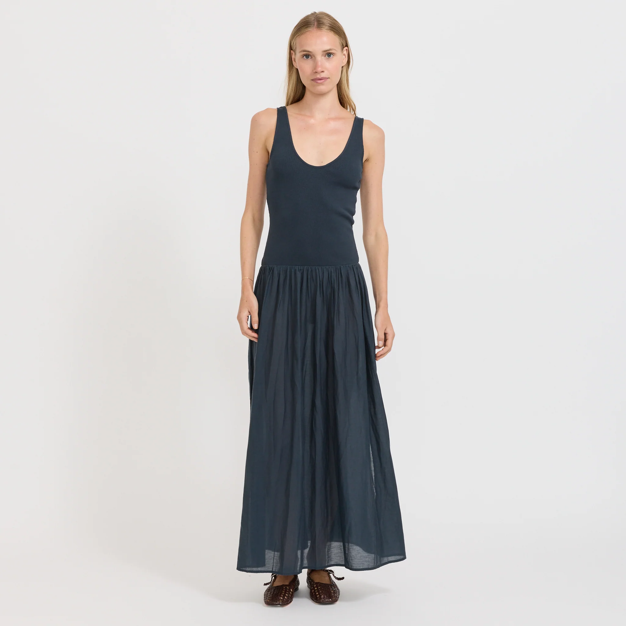 Solao Dress Smoke Green