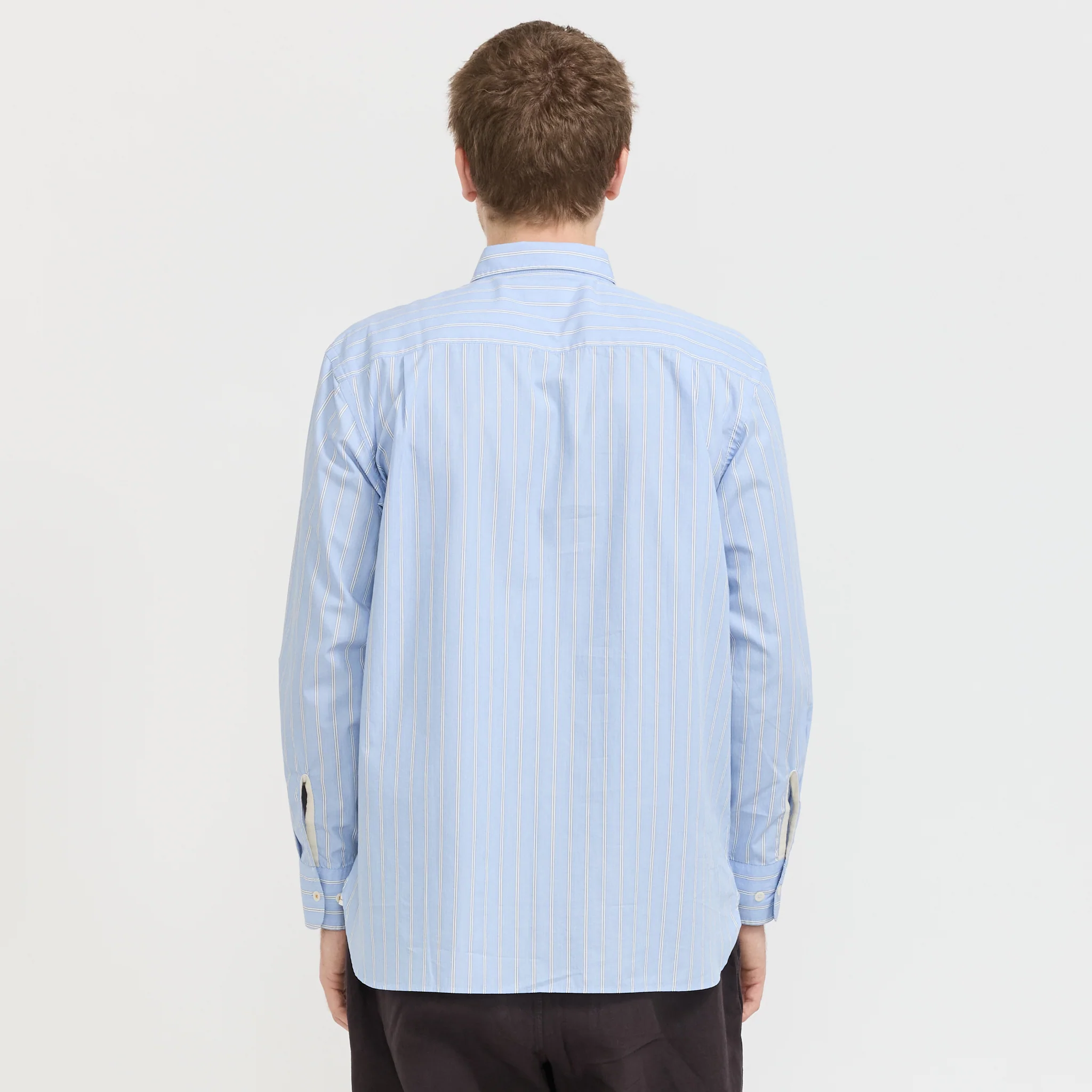 Square Pocket Shirt Blue - Image 4