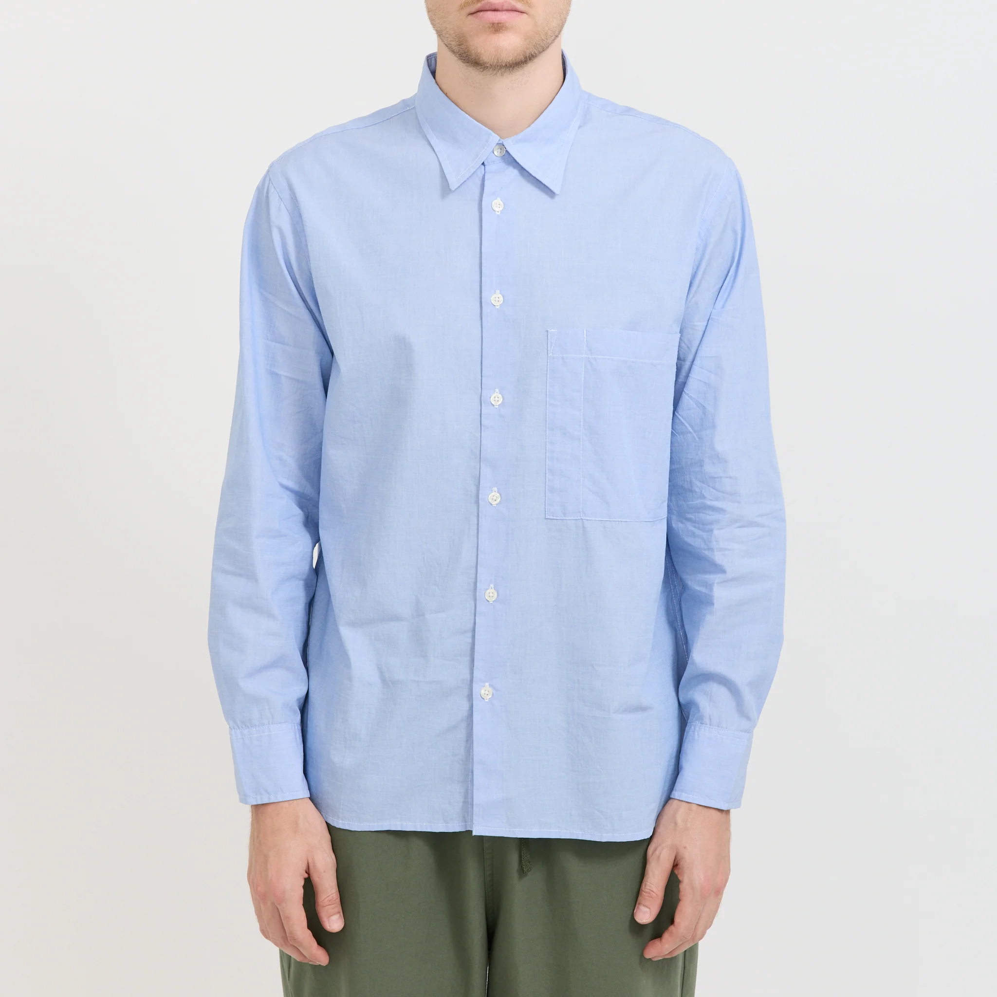 Square Pocket Shirt Sky - Image 5