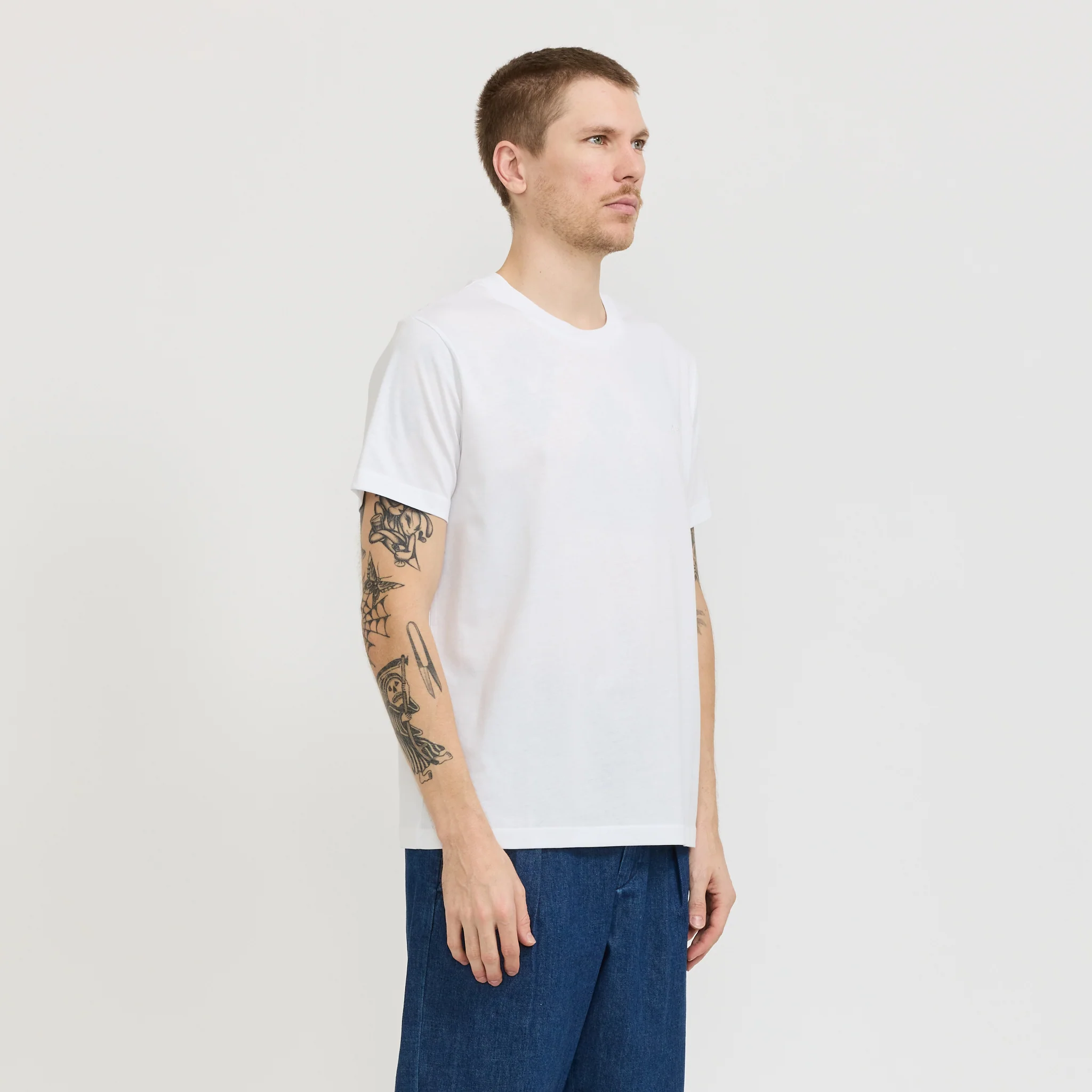 Standard APC Brodee T-Shirt White - Image 2