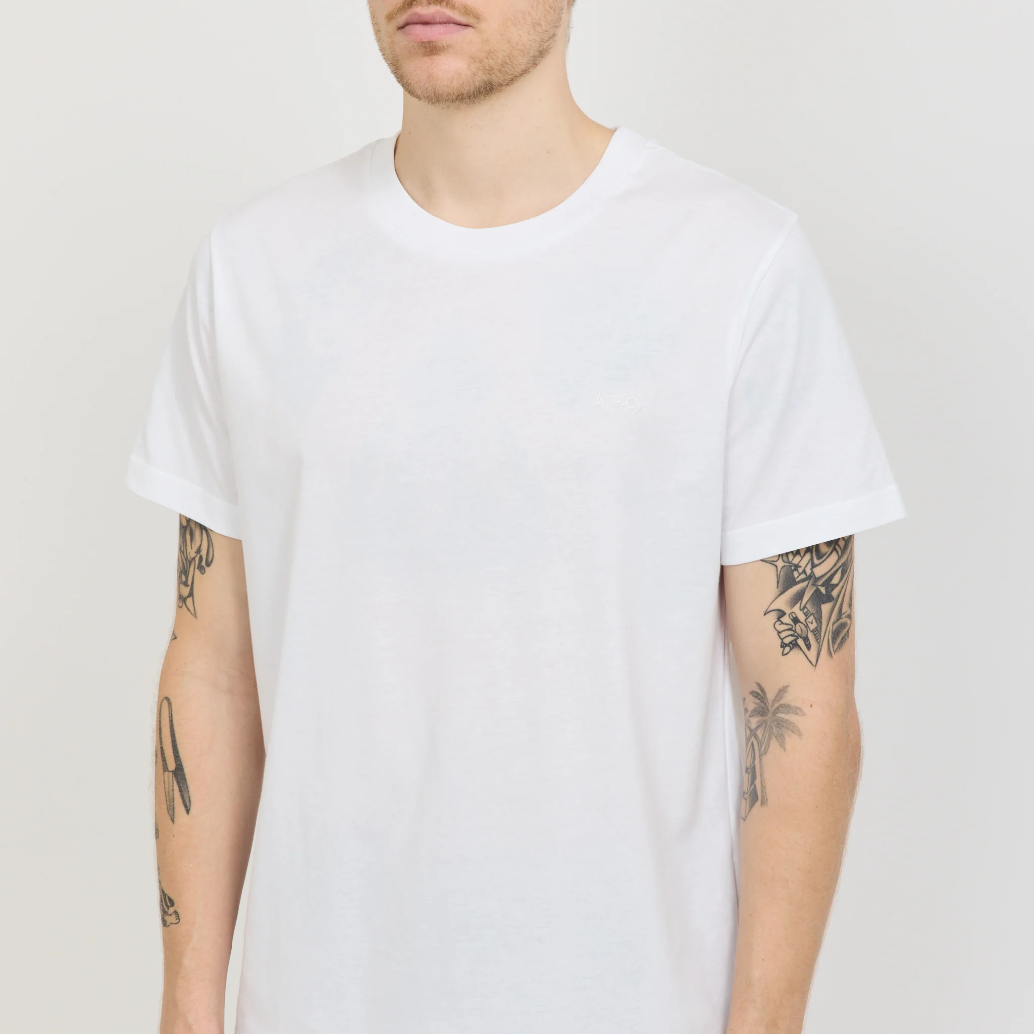 Standard APC Brodee T-Shirt White - Image 4