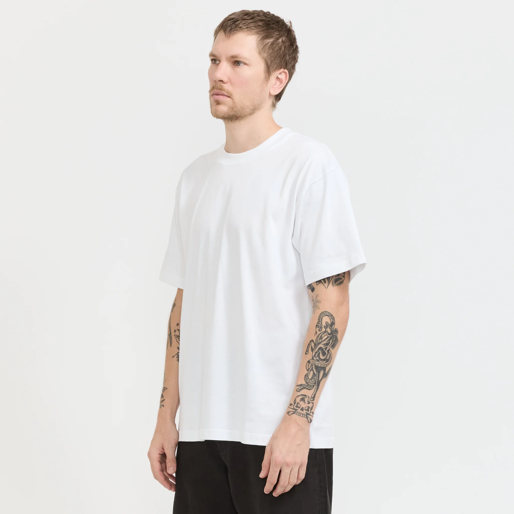 Standard Heavy Loose T-Shirt White - Image 2