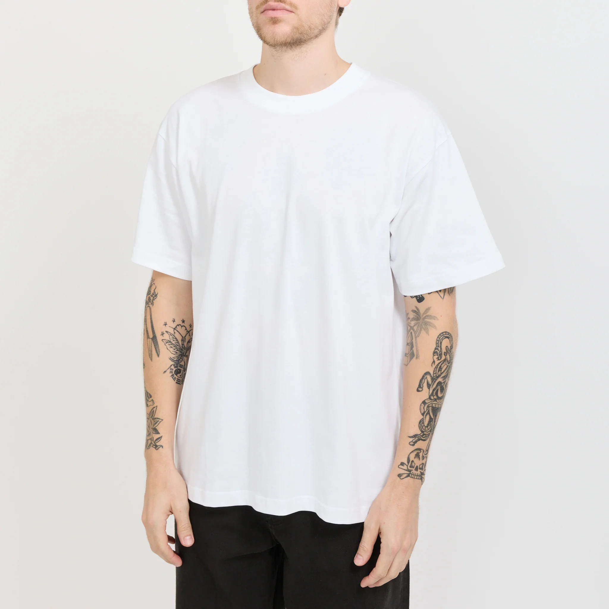 Standard Heavy Loose T-Shirt White - Image 5