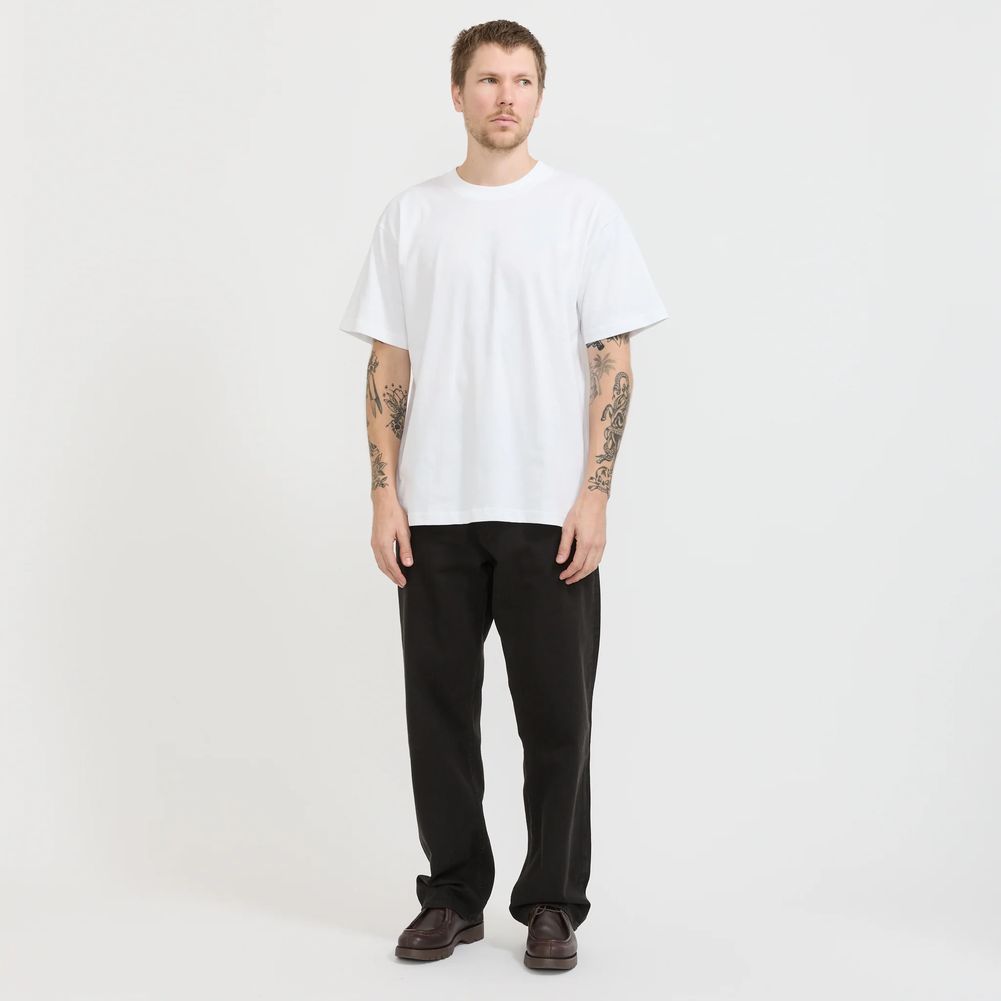 Standard Heavy Loose T-Shirt White - Image 6