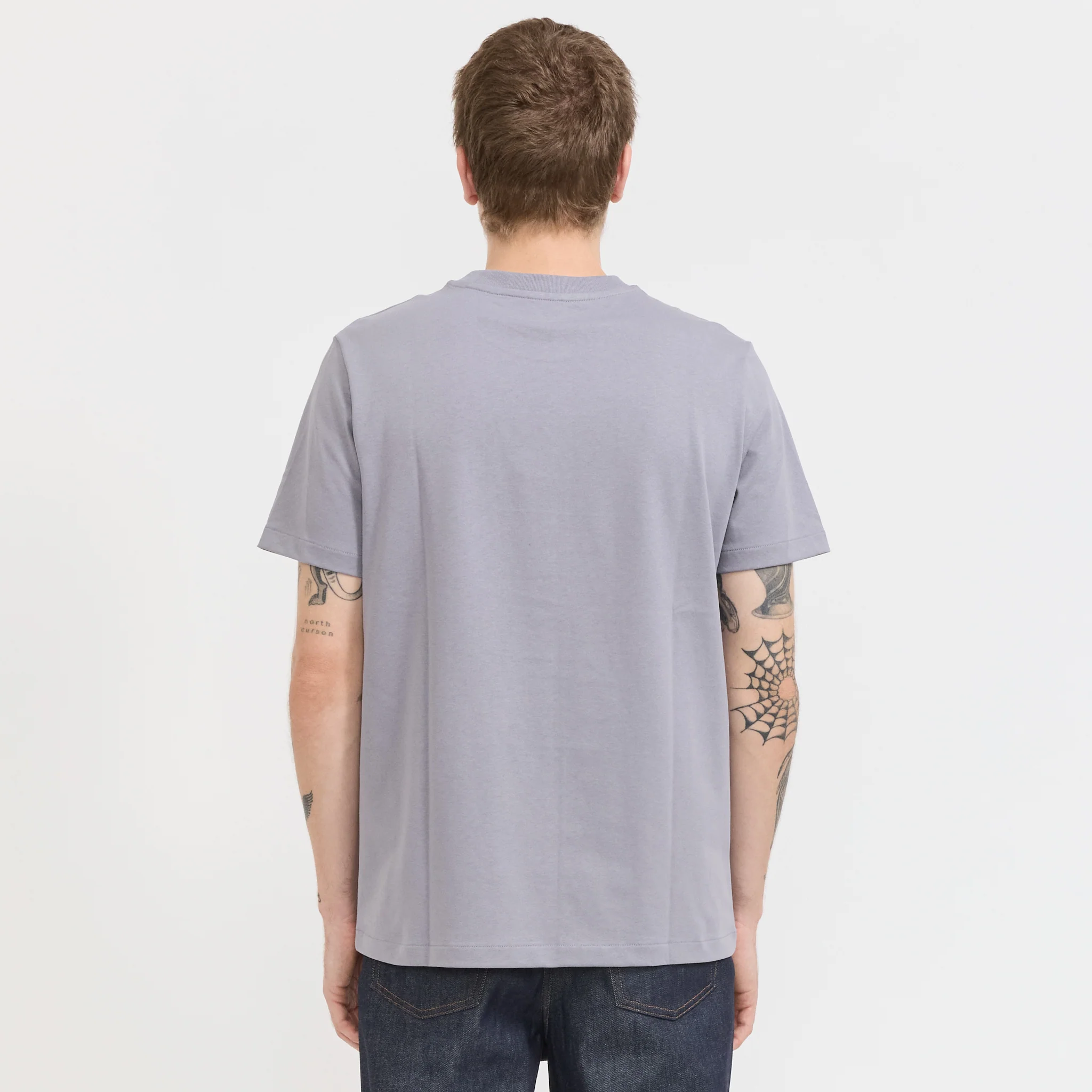 Standard Rue Madame T-Shirt Blue Grey - Image 4