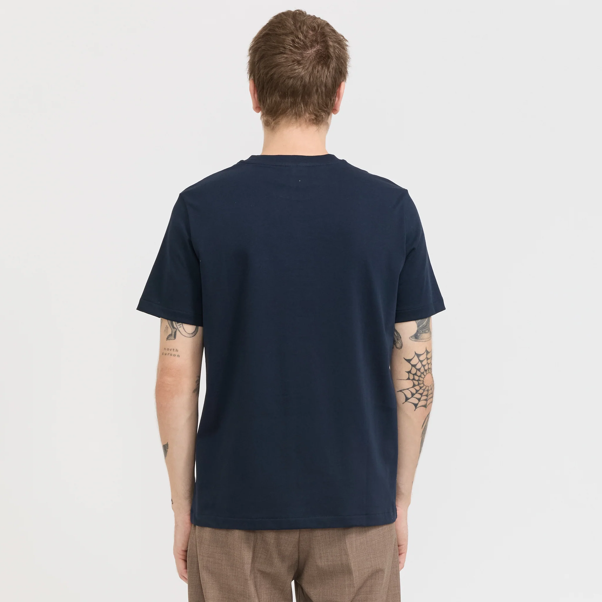 Standard Rue Madame T-Shirt Dark Navy/Ecru - Image 4