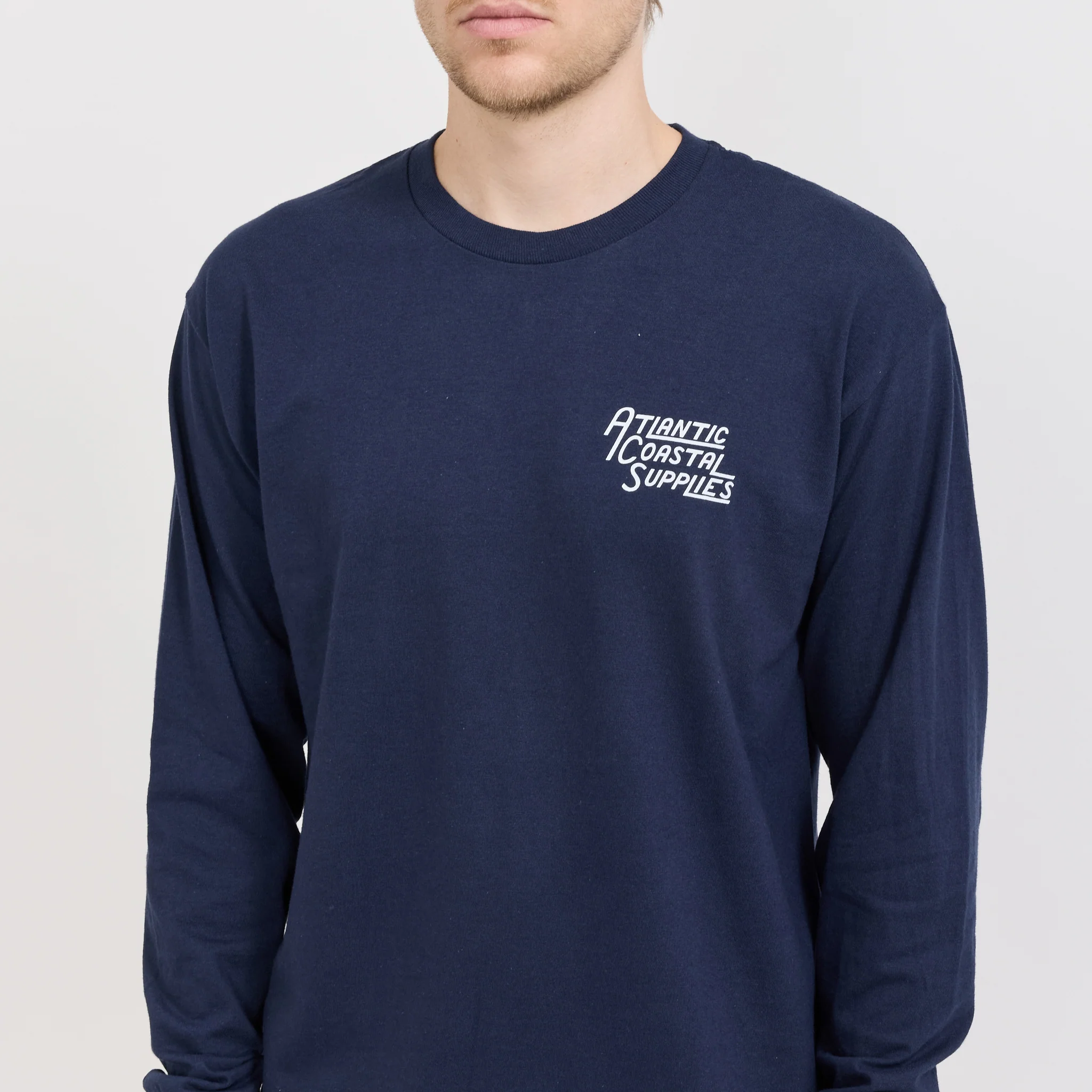 Standard Tee Long Navy - Image 5