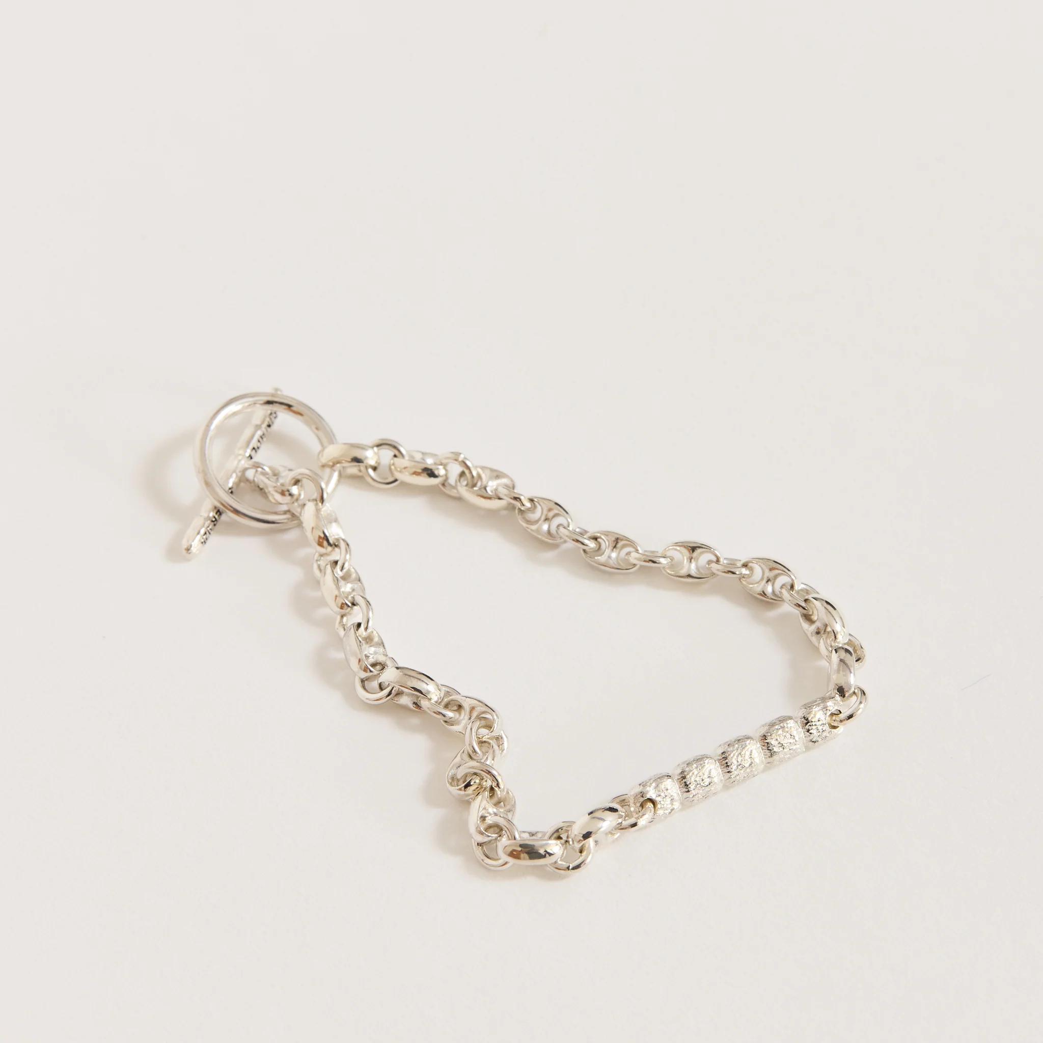 Steely Bracelet Silver