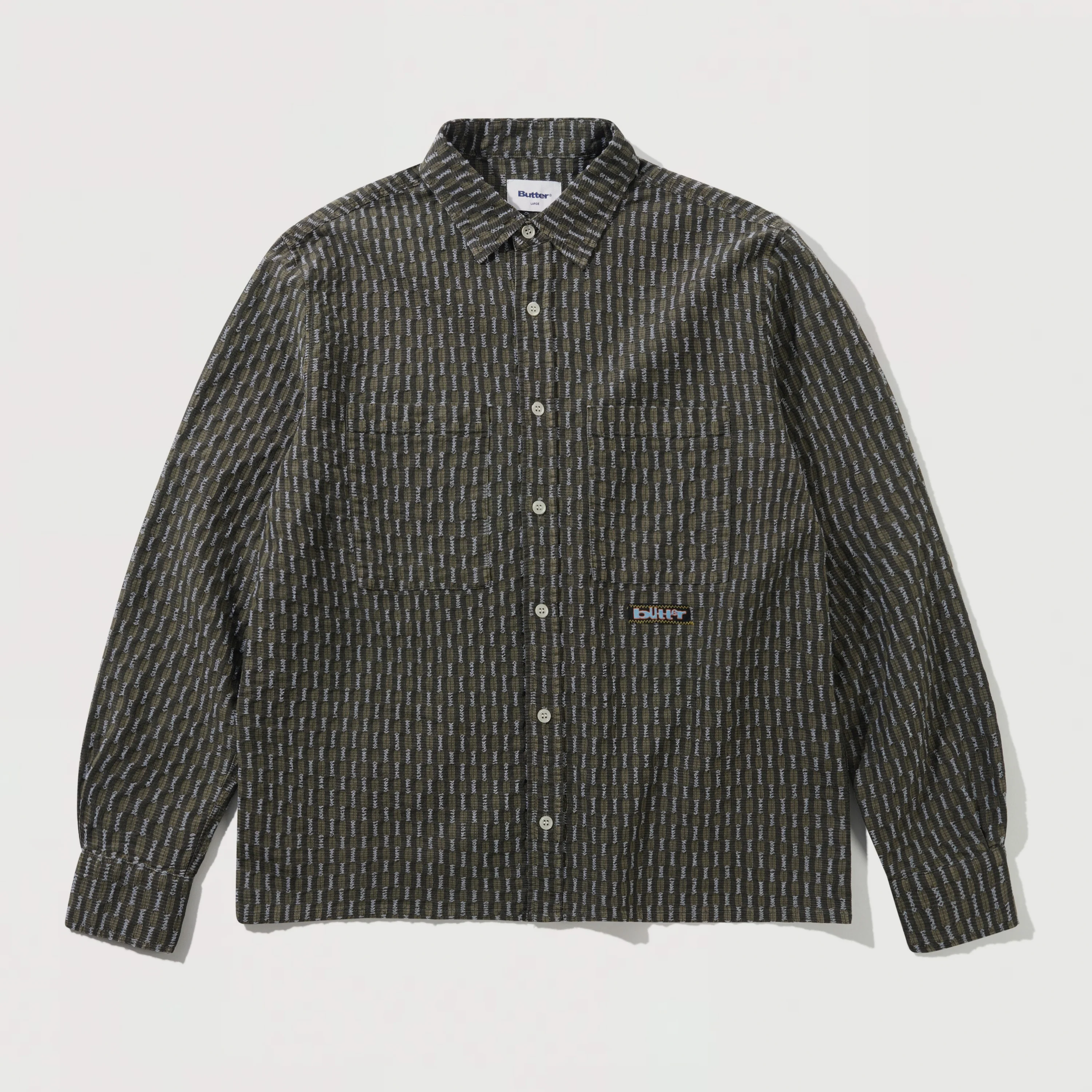 Stitch Shirt Moss