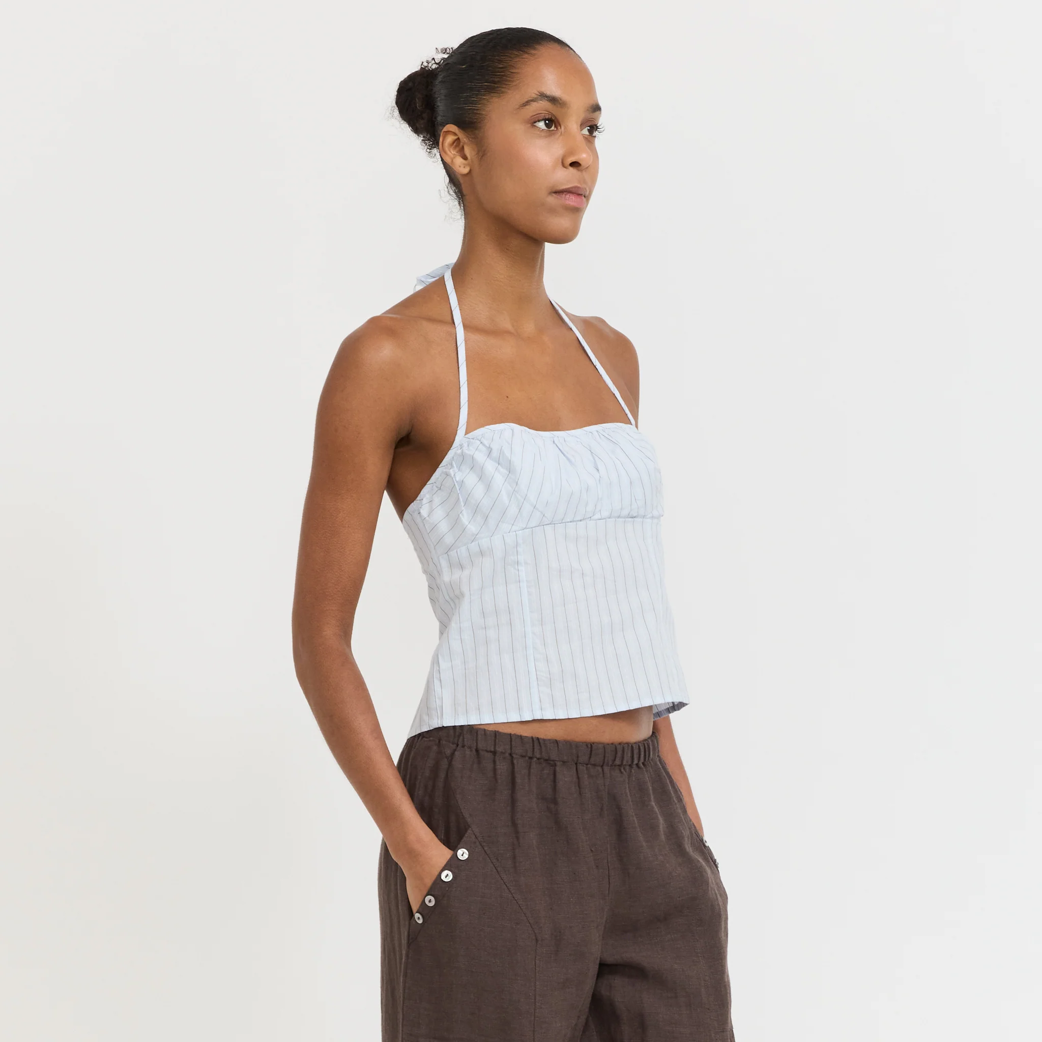 Strap Top Mineral Stripe - Image 3