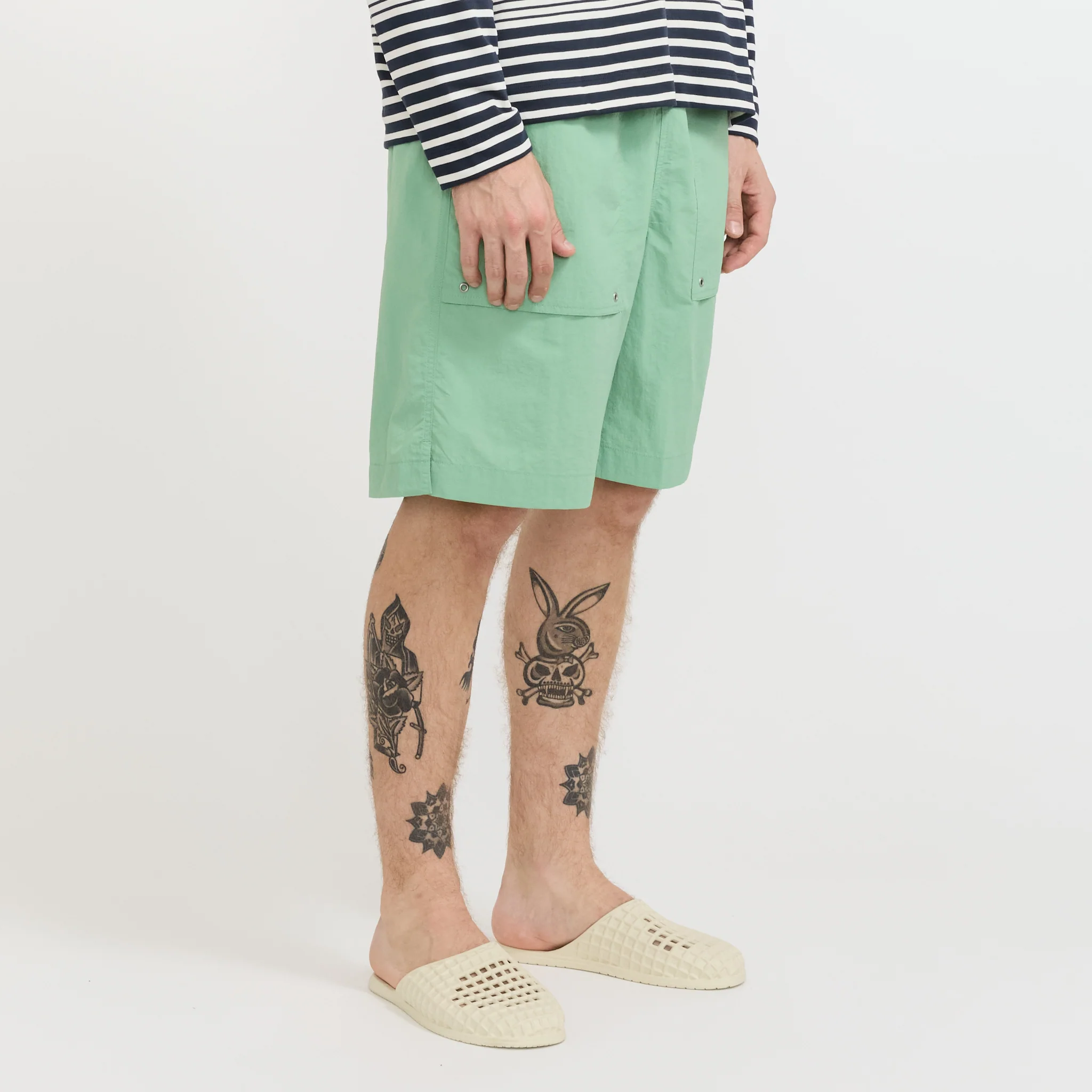 Sund Relaxed Recycled Nylon Swimmers Peapod - Image 3