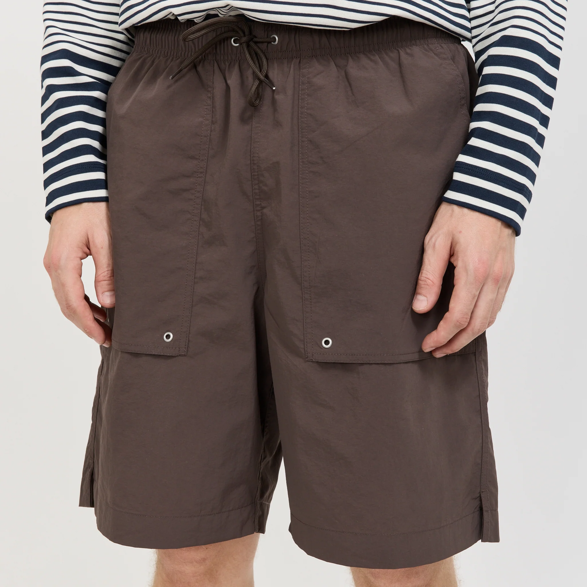 Sund Relaxed Recycled Nylon Swimmers Shale - Image 3