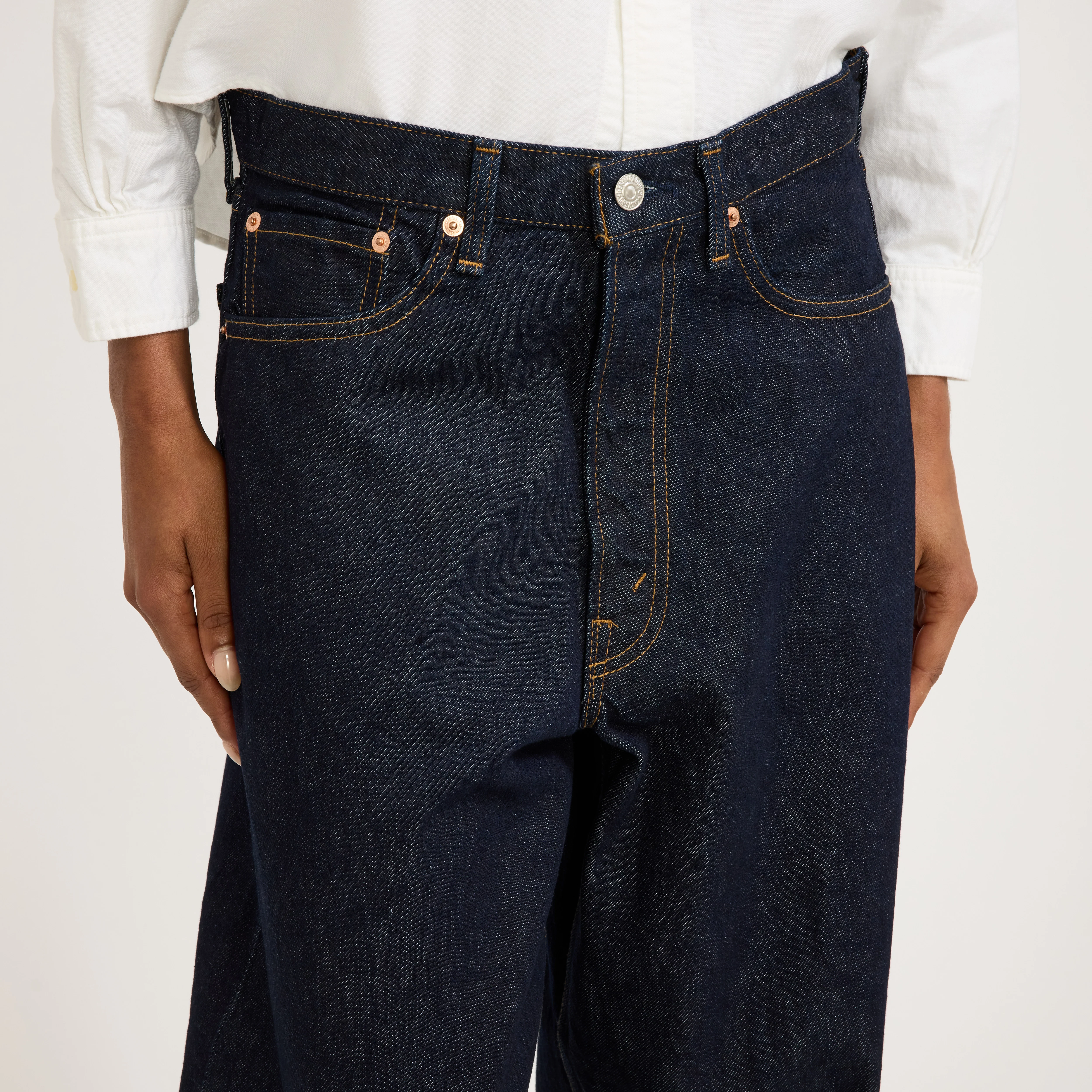 Super Dad's Denim Pants One Wash Womens - Image 6