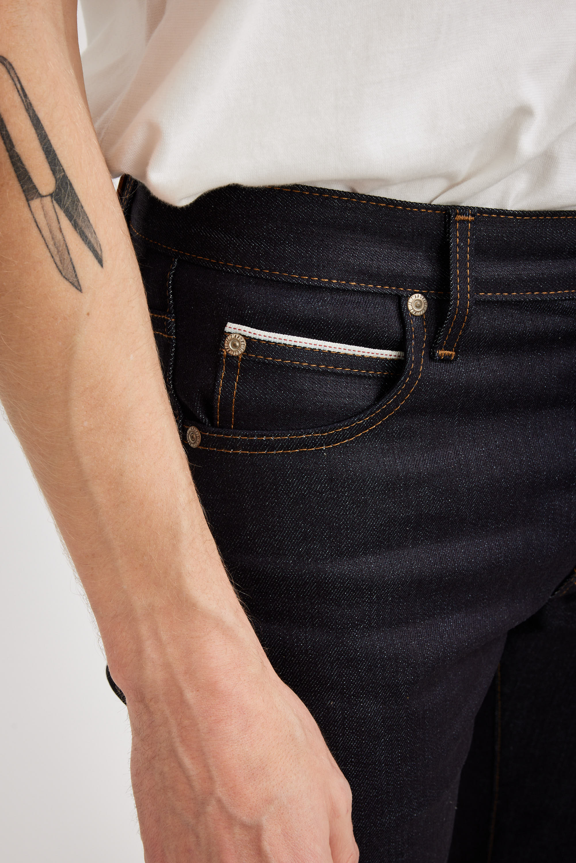 Super Guy Nightshade Stretch Indigo Selvedge - Image 7