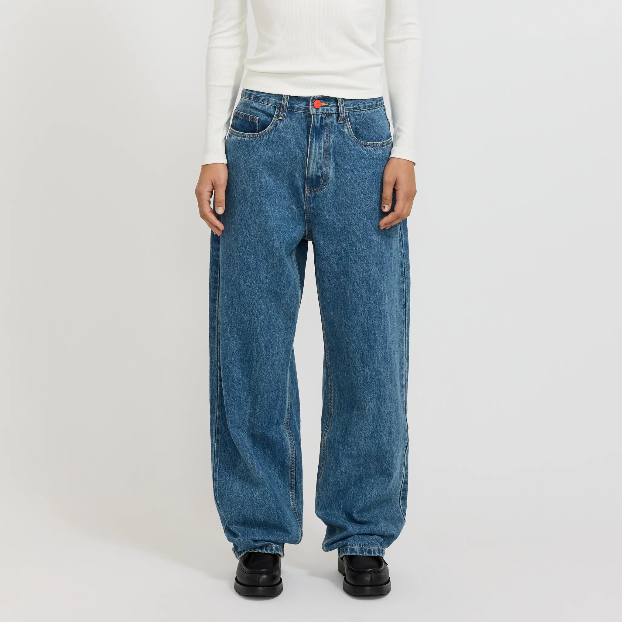 Super Loose Medium Blue