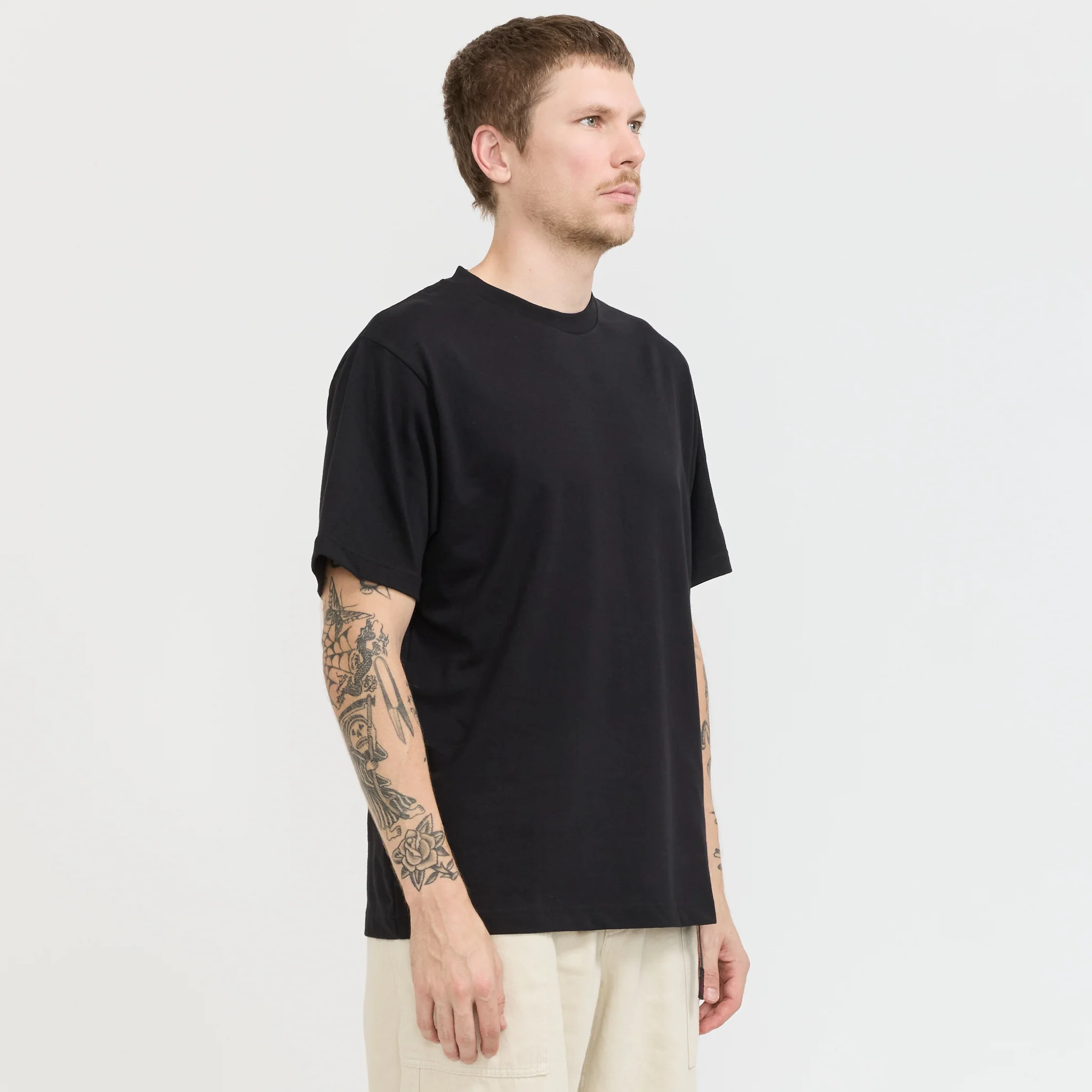 Super Weight Tee Black - Image 4