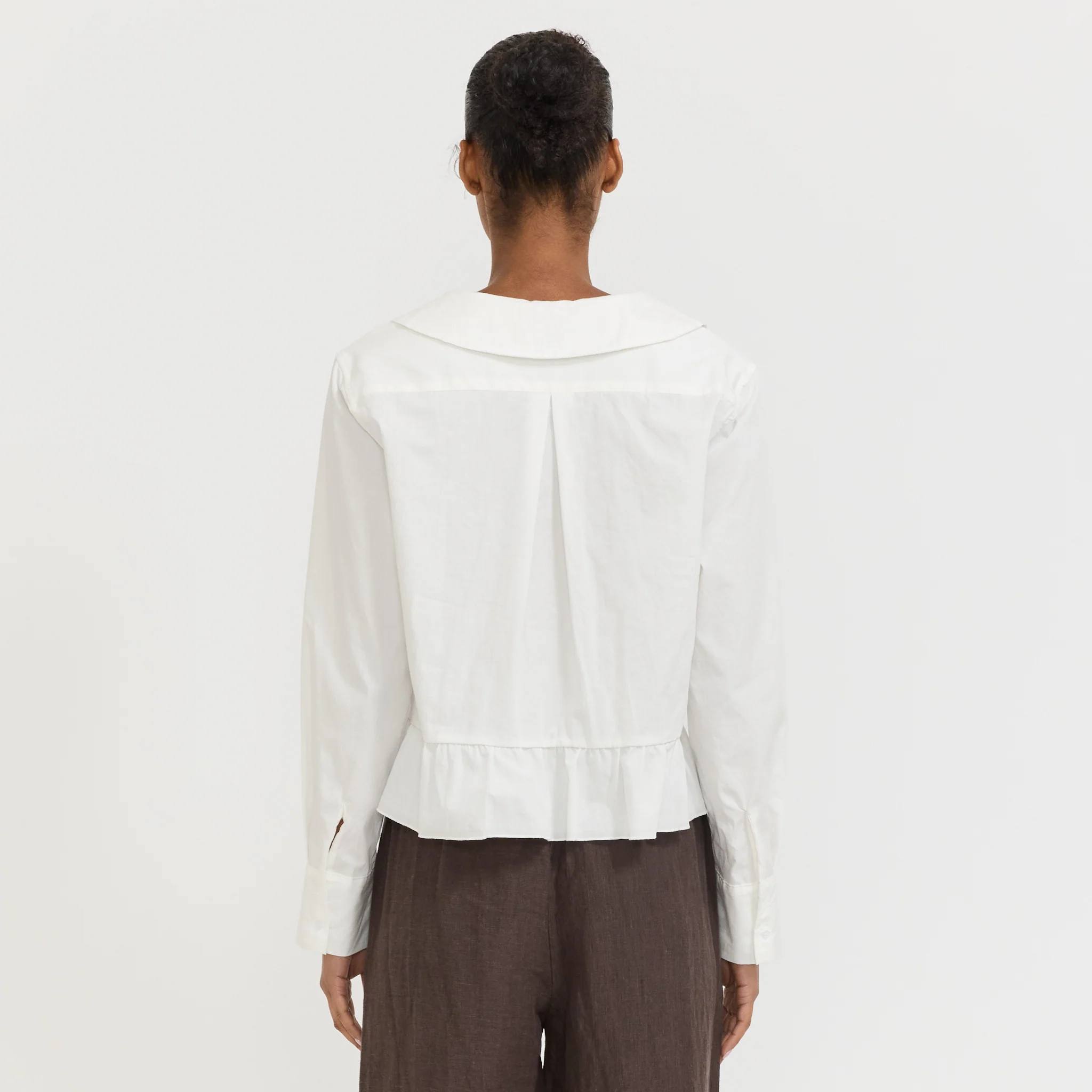 Sweep Shirt White - Image 4