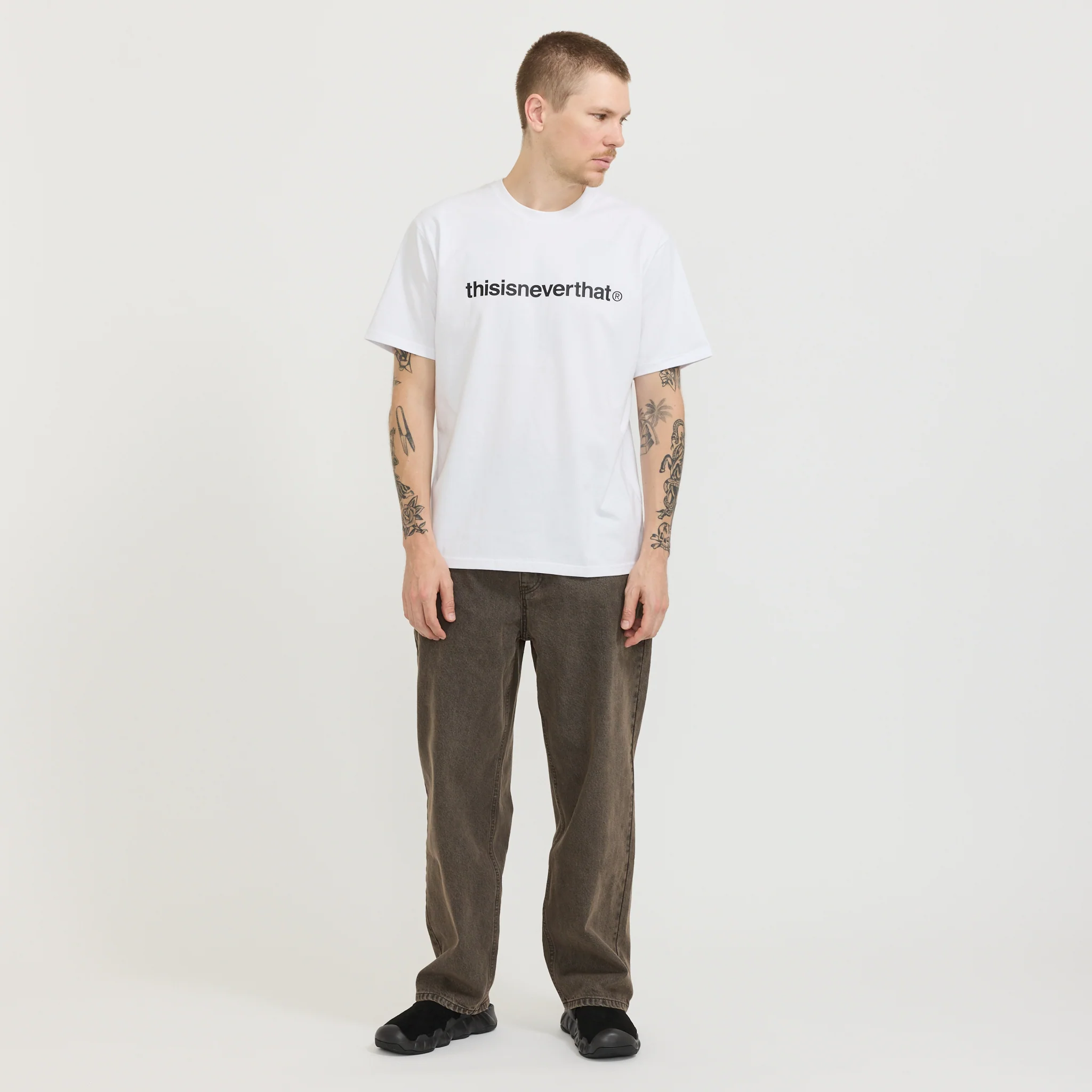 T-Logo Tee White - Image 2