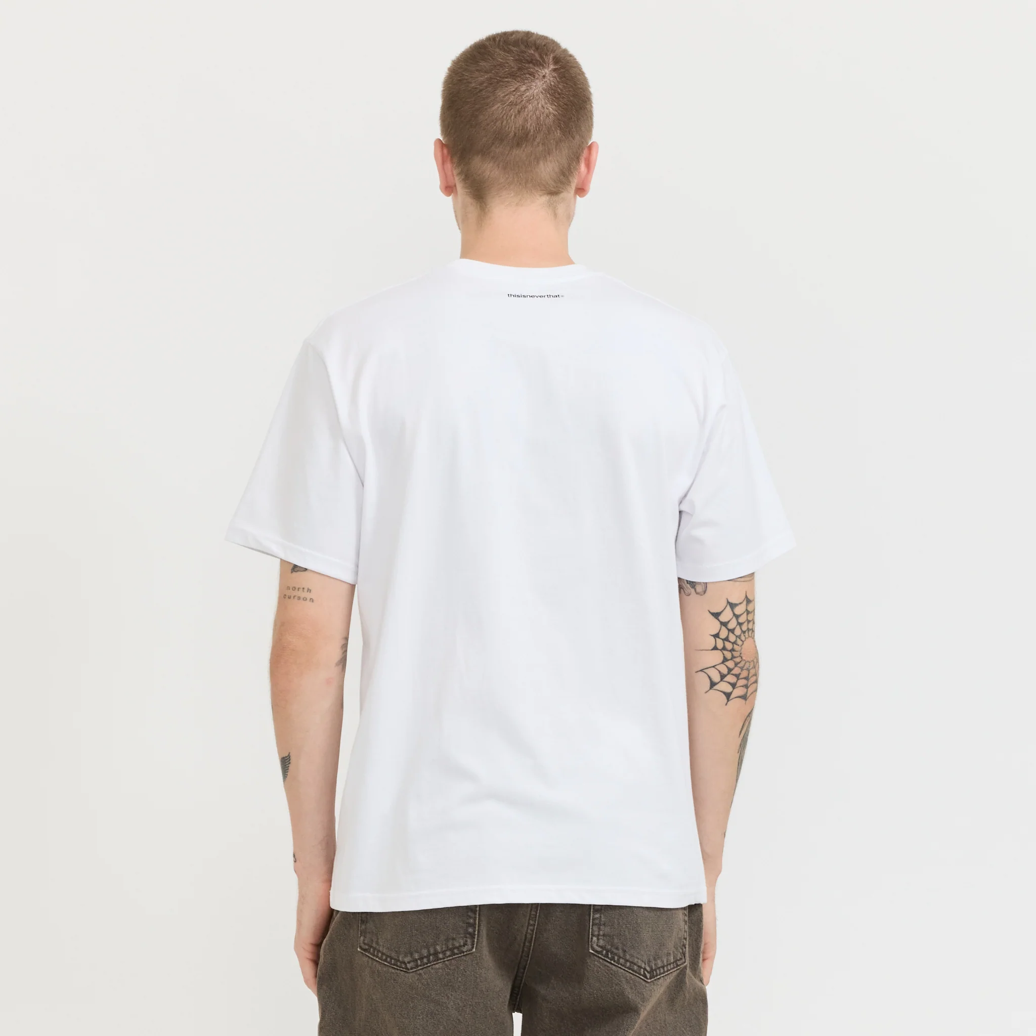 T-Logo Tee White - Image 4