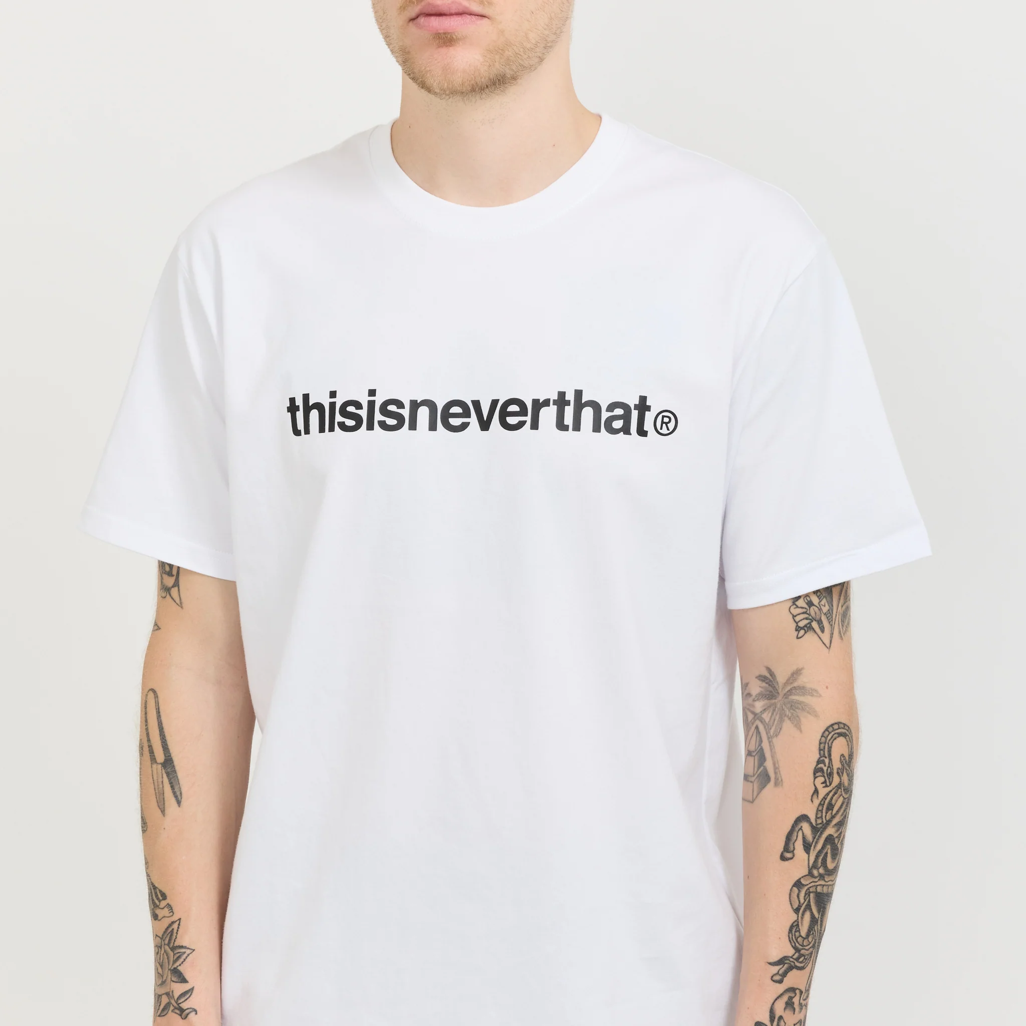T-Logo Tee White - Image 5