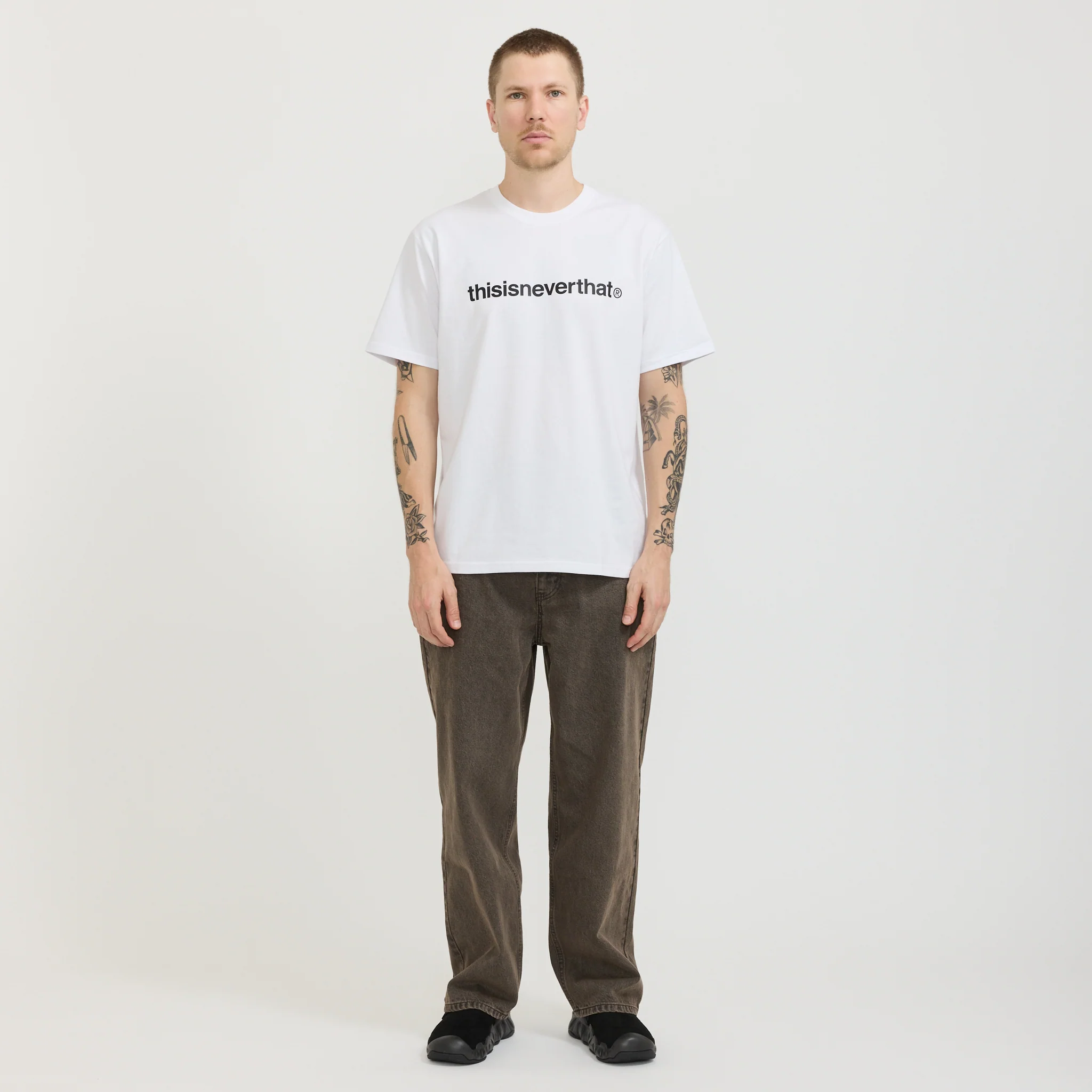 T-Logo Tee White - Image 6