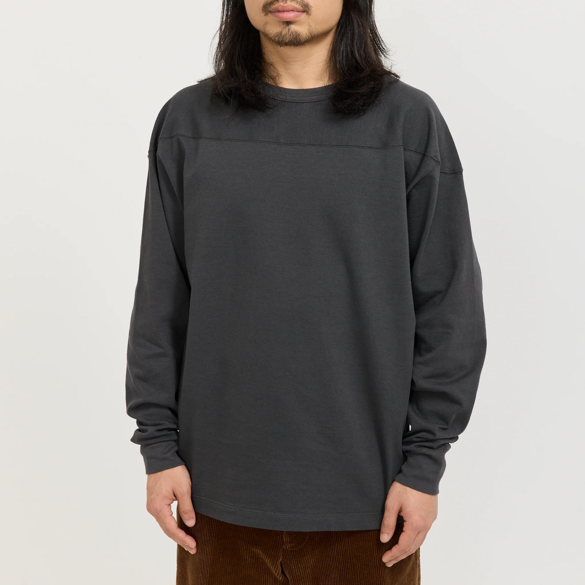 Teddy Athletic LS Tee Dark Brown - Image 5