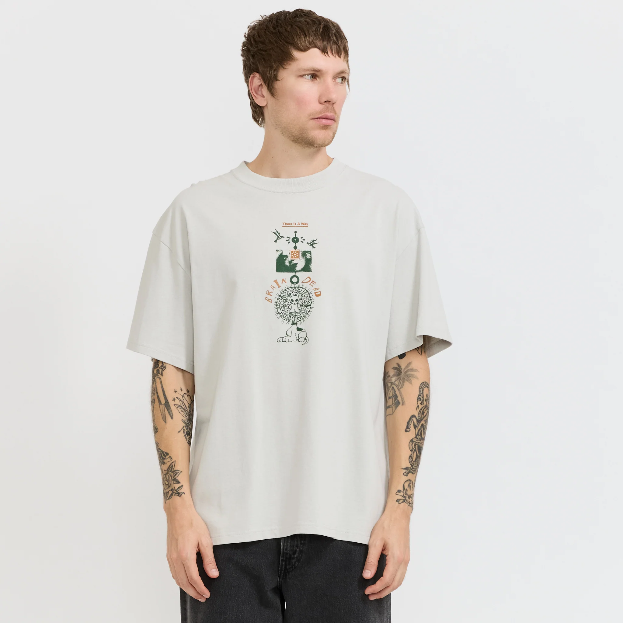 There Is A Way T-Shirt Grey