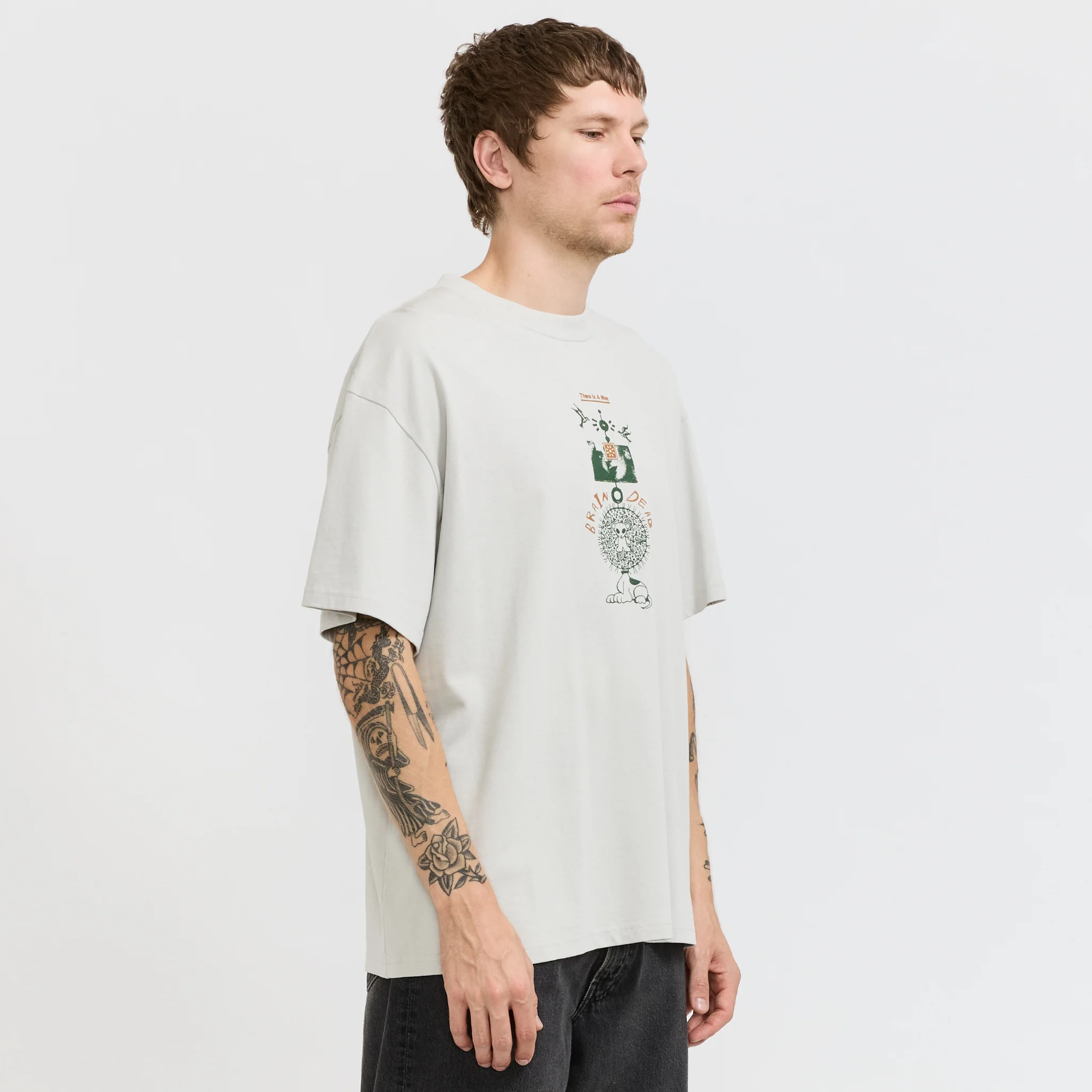 There Is A Way T-Shirt Grey - Image 3