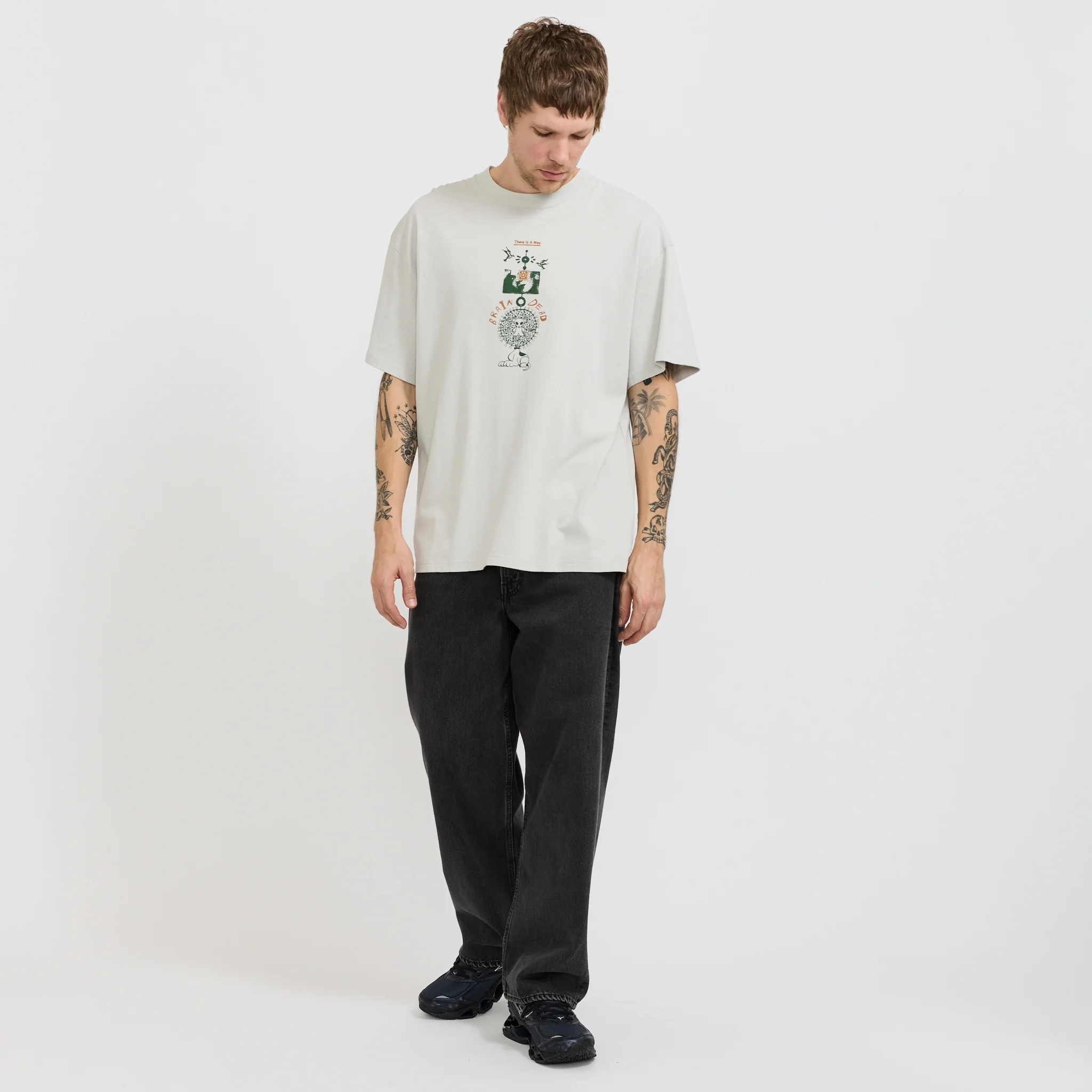 There Is A Way T-Shirt Grey - Image 6