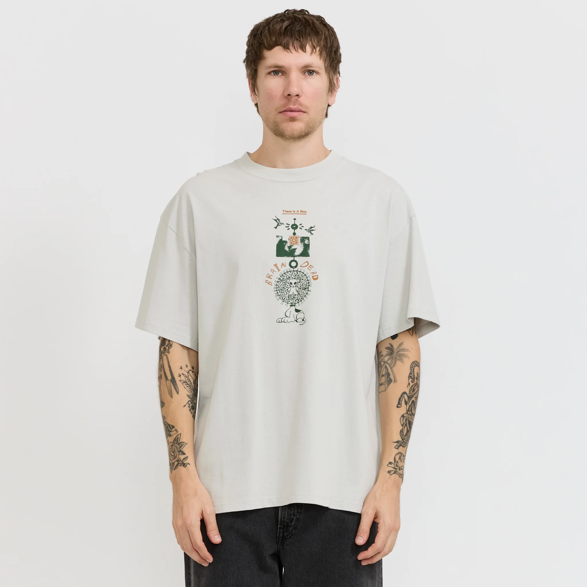 There Is A Way T-Shirt Grey - Image 7