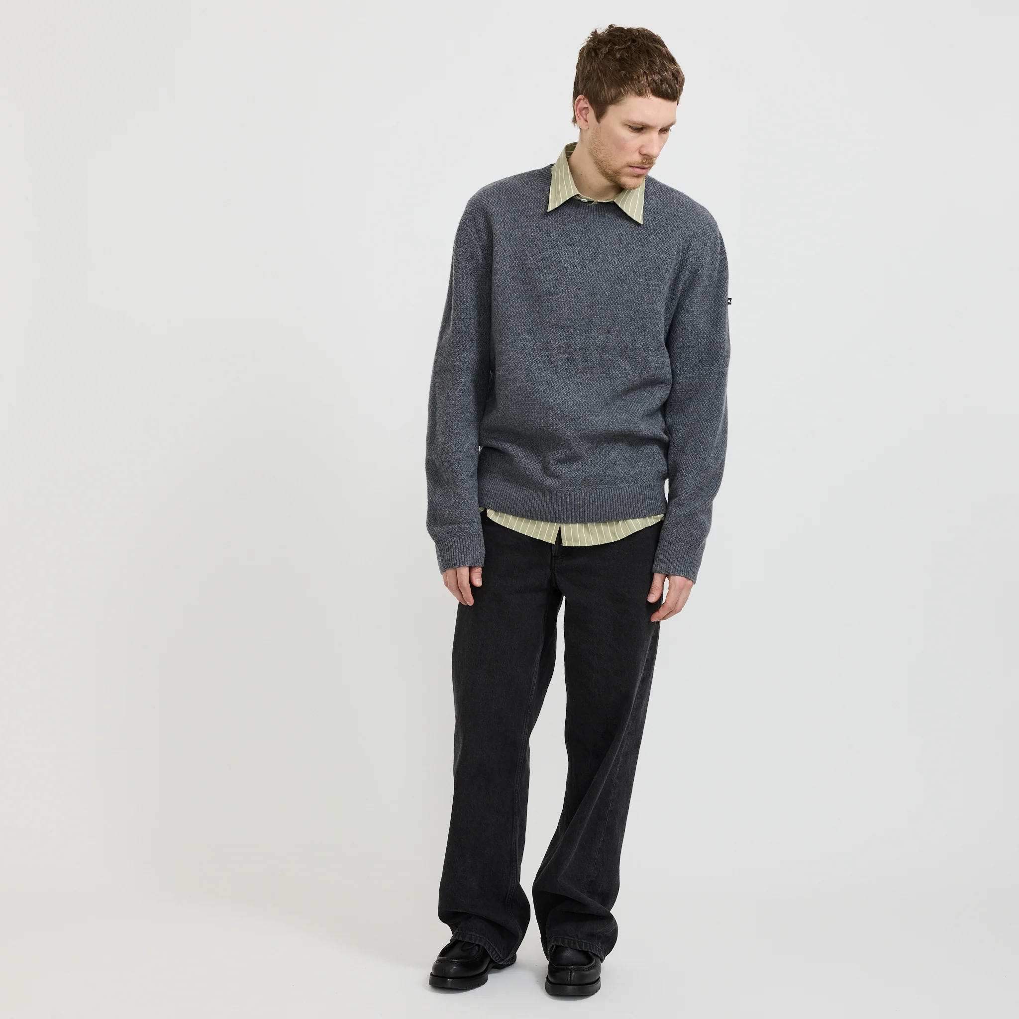 Thomas Jumper Heathered Anthracite - Image 3