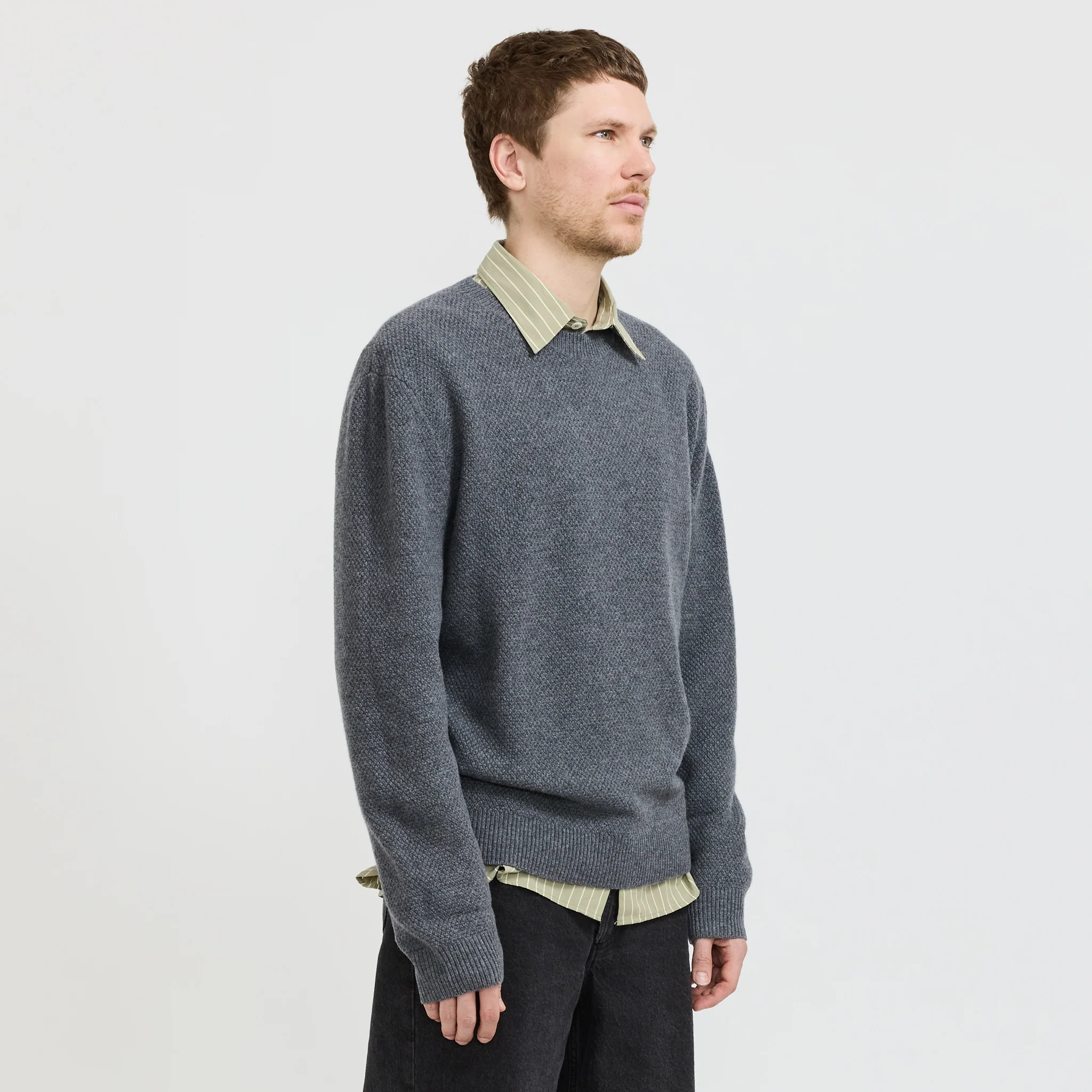 Thomas Jumper Heathered Anthracite - Image 4