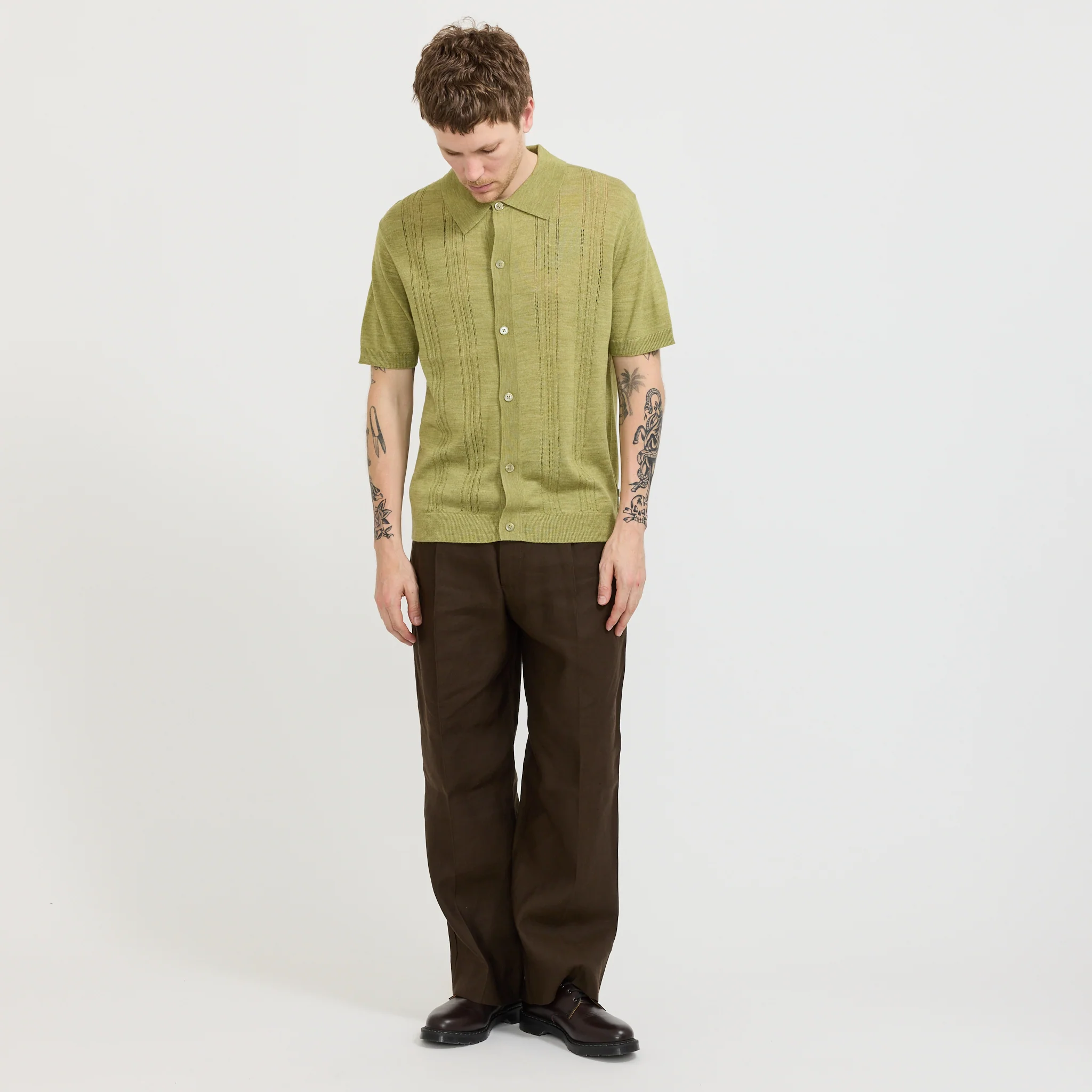 Thor SS Cardigan Evergreen - Image 2
