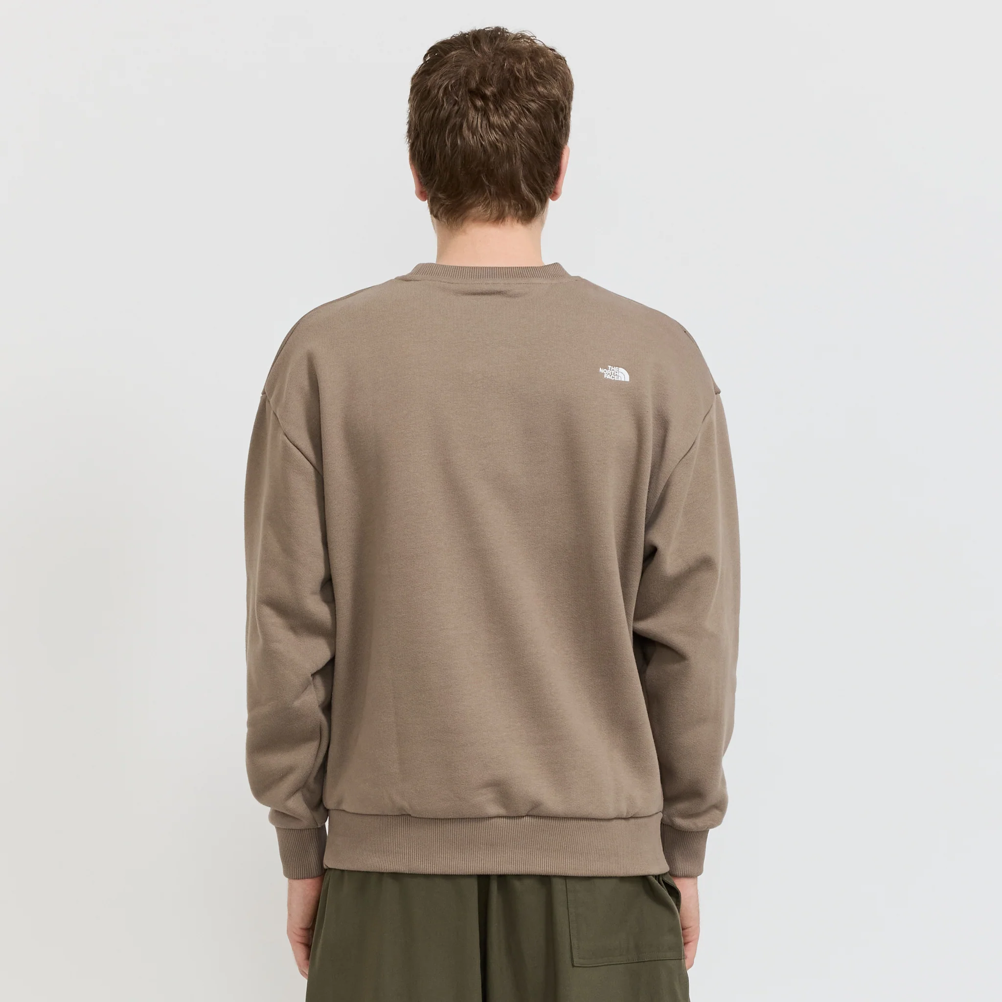 TNF Heavyweight Knit Pullover Mocha Brown - Image 4