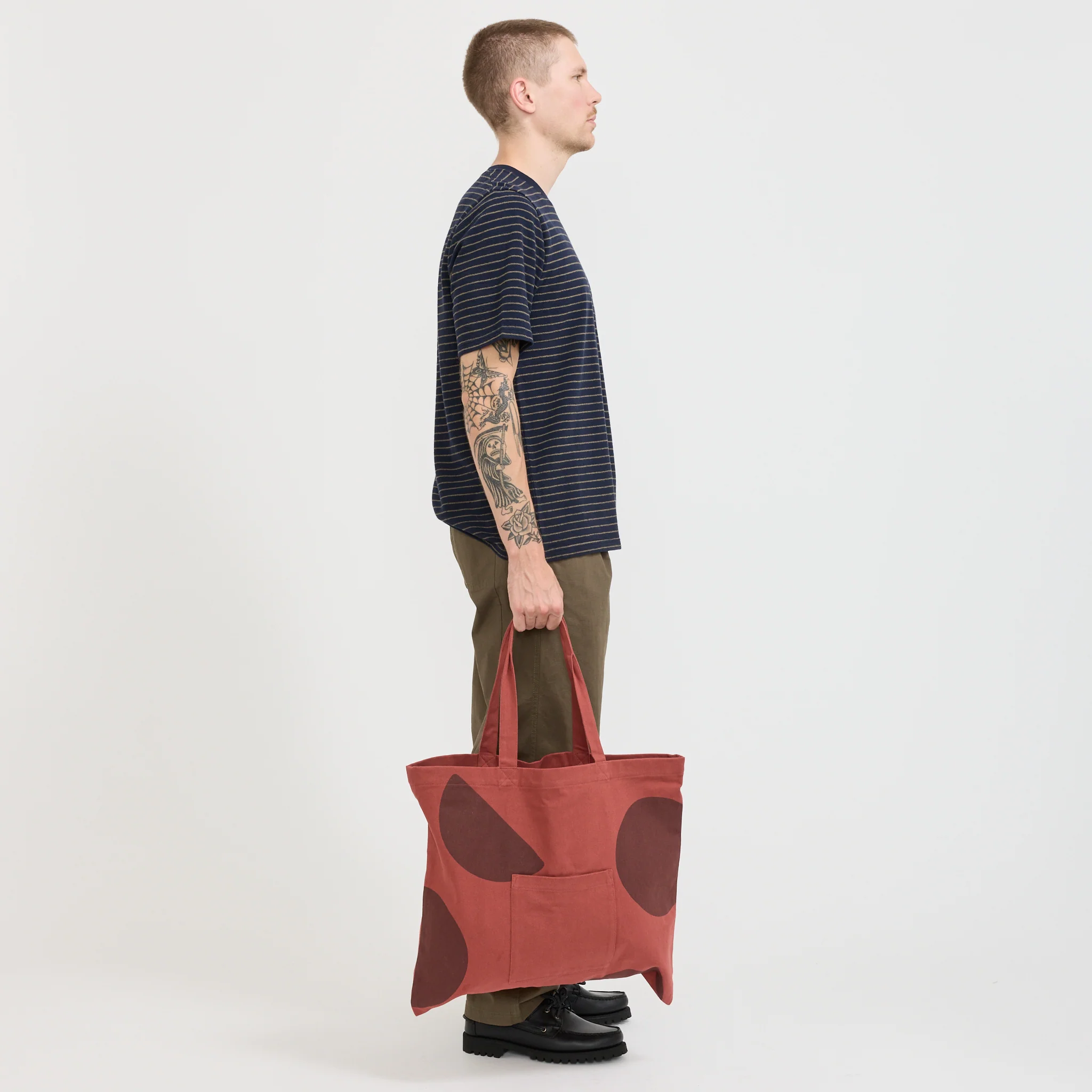 Tote Bag Burnt Red - Image 3