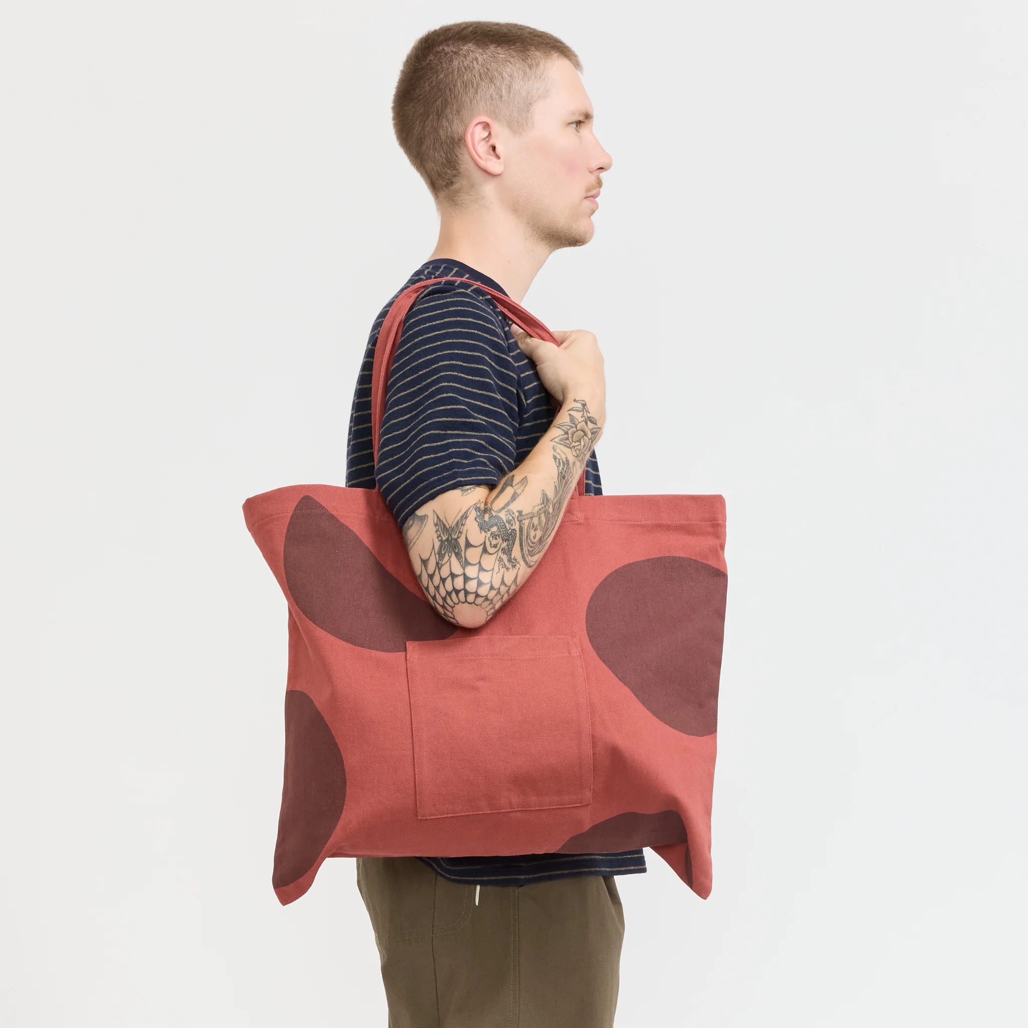 Tote Bag Burnt Red - Image 4