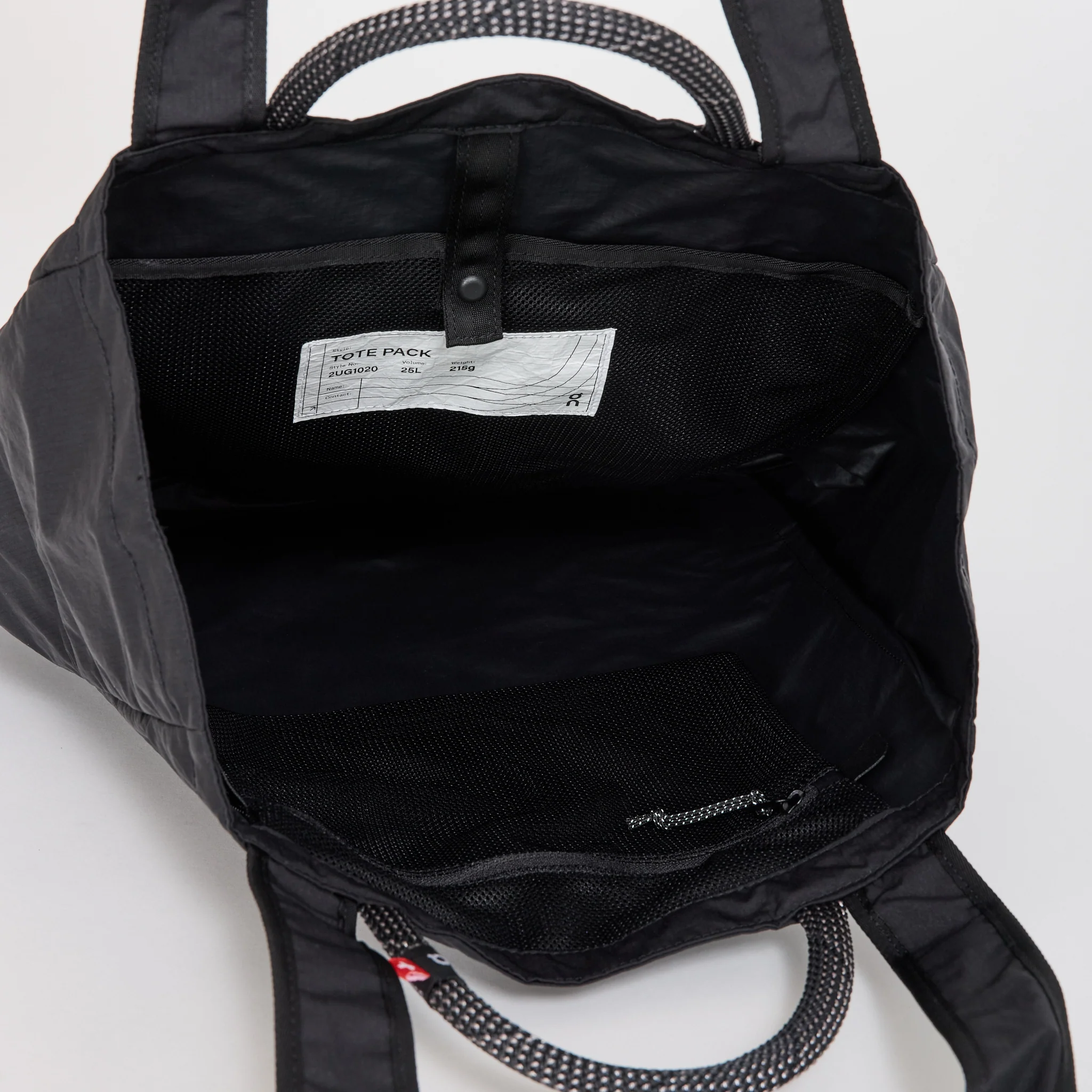 Tote Pack 25L Black - Image 4