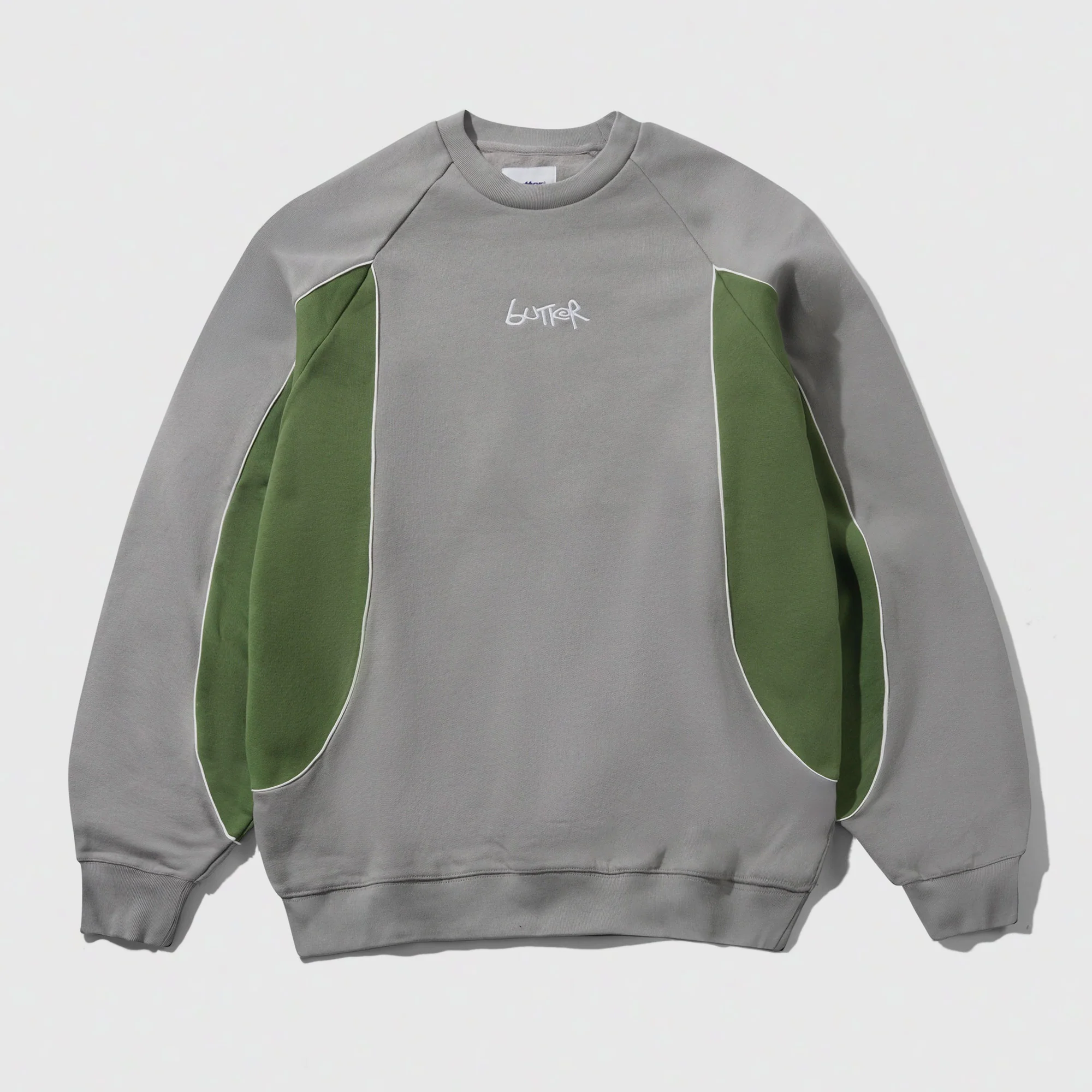 Tread Crewneck Concrete/Moss