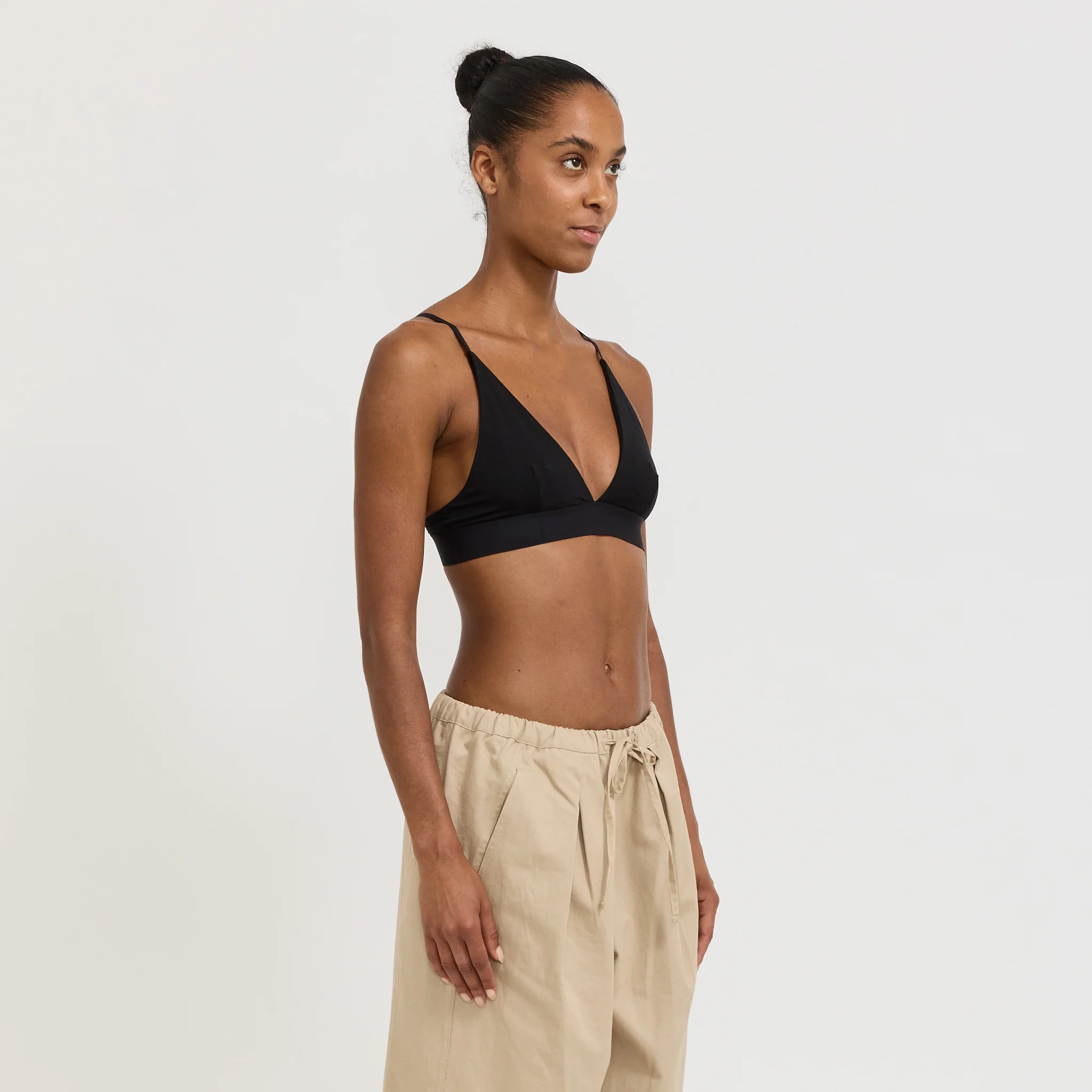 Triangle Bra Black - Image 3