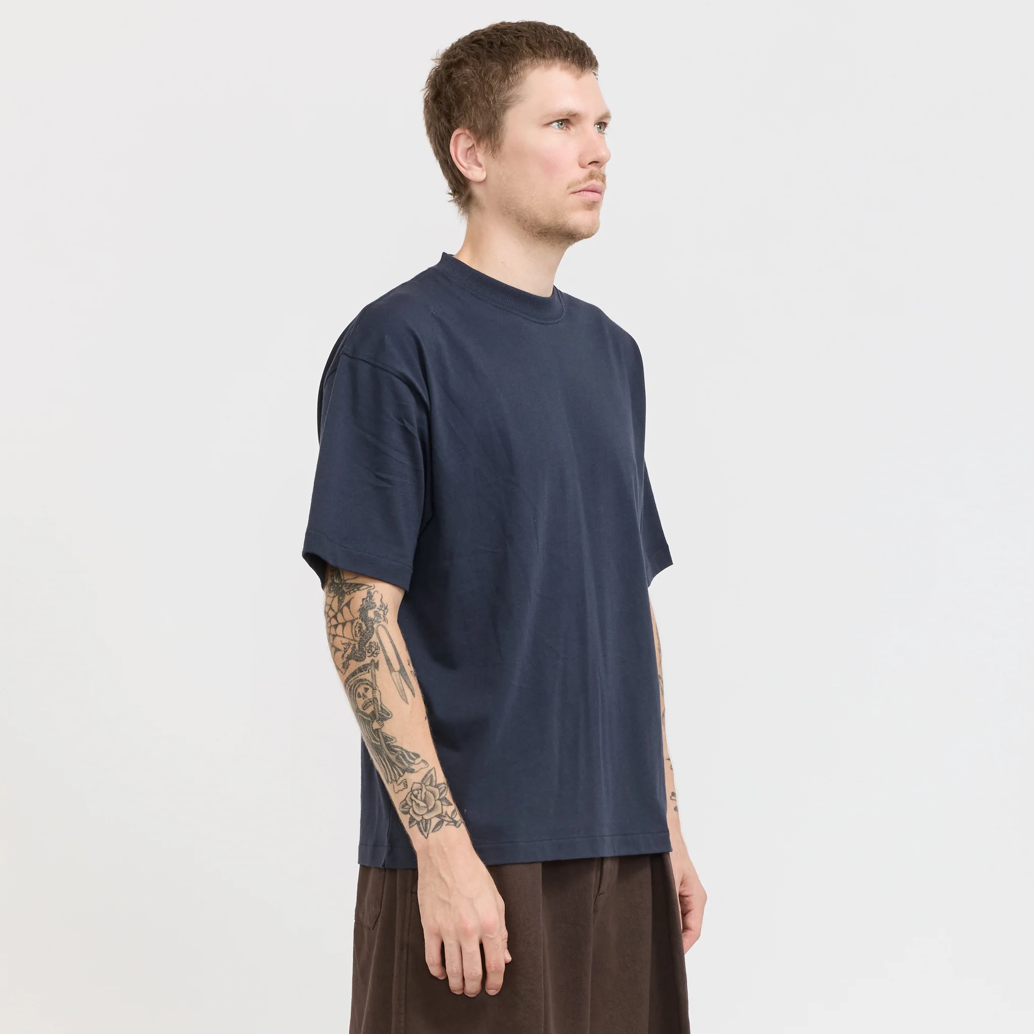 Triple T-Shirt Navy - Image 3
