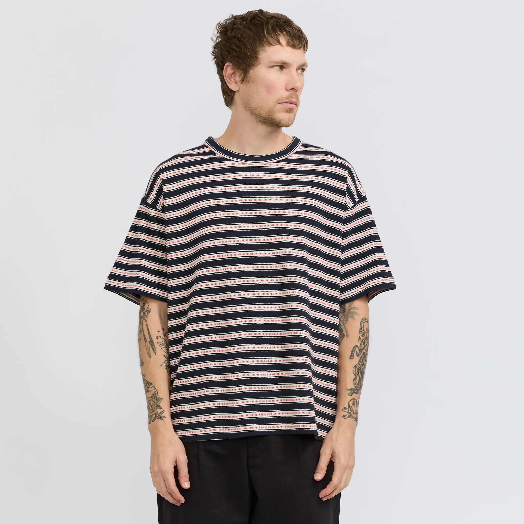 Triple T-Shirt Navy Multi - Image 2