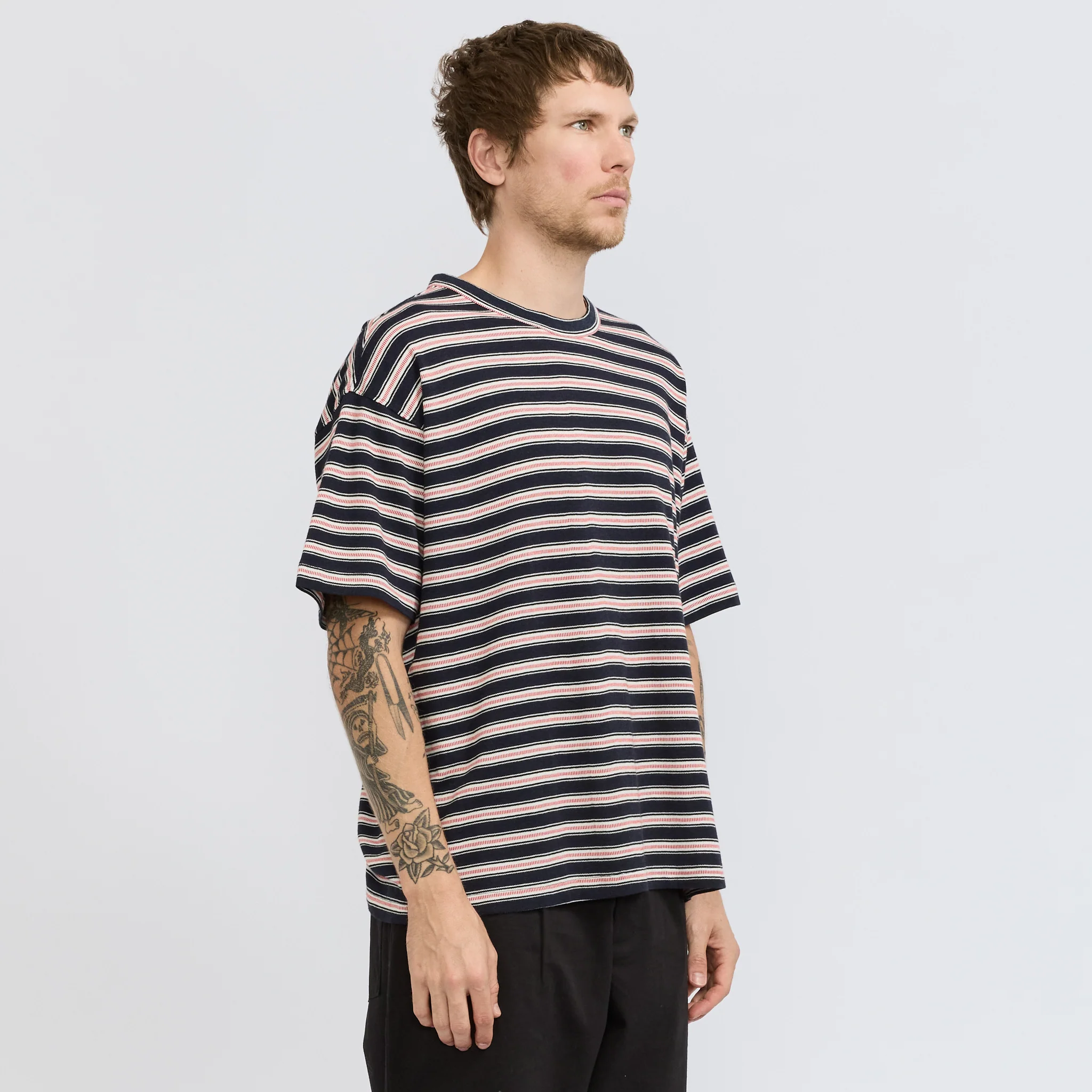 Triple T-Shirt Navy Multi - Image 3