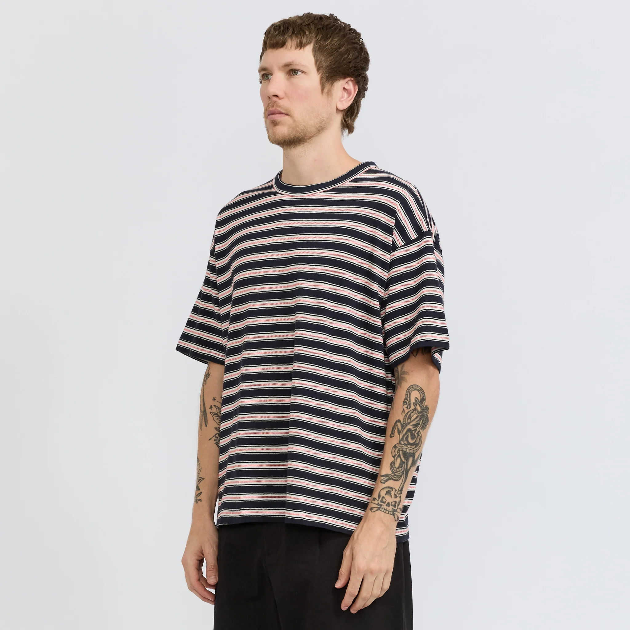 Triple T-Shirt Navy Multi - Image 6