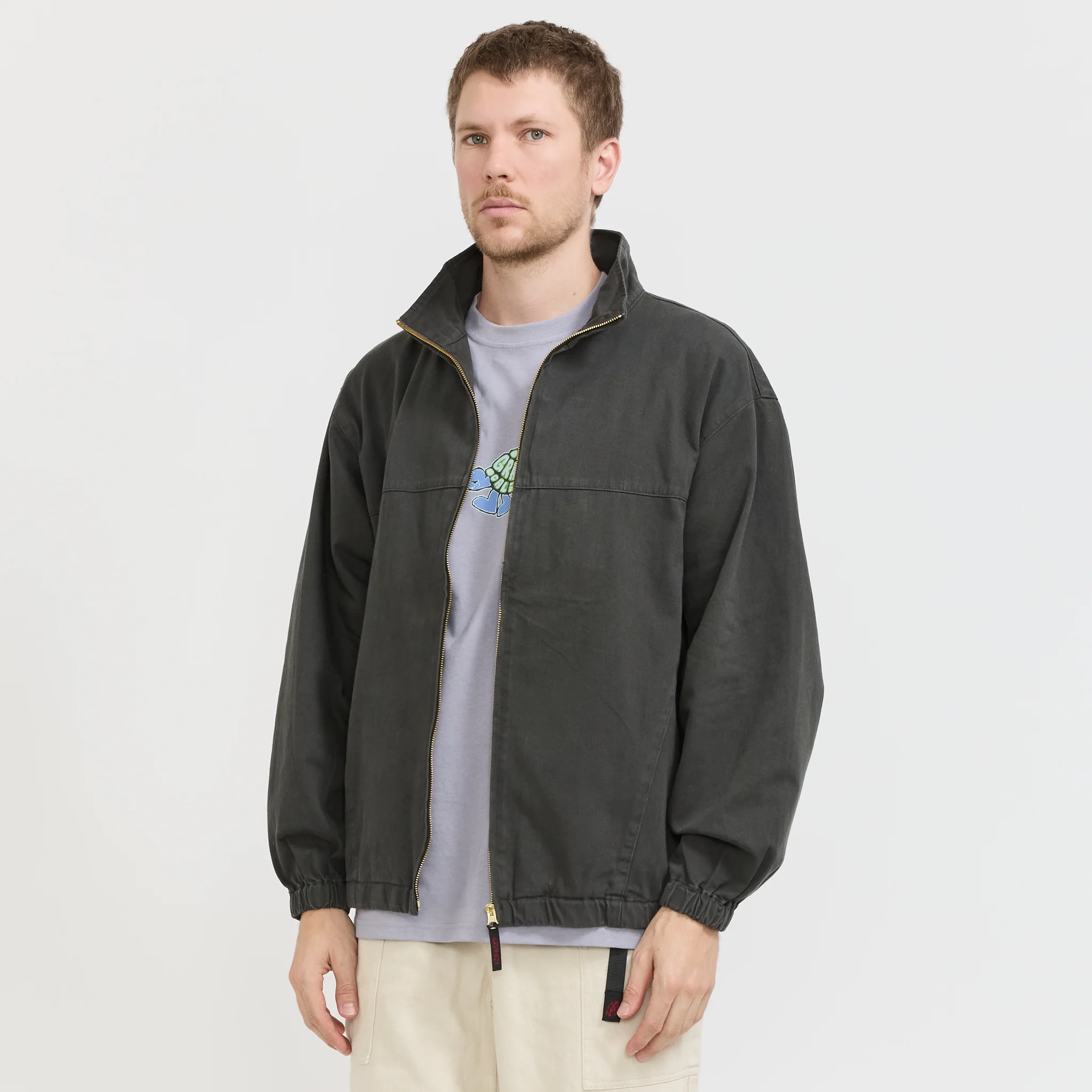 Twill-Around Jacket Smokey Grey