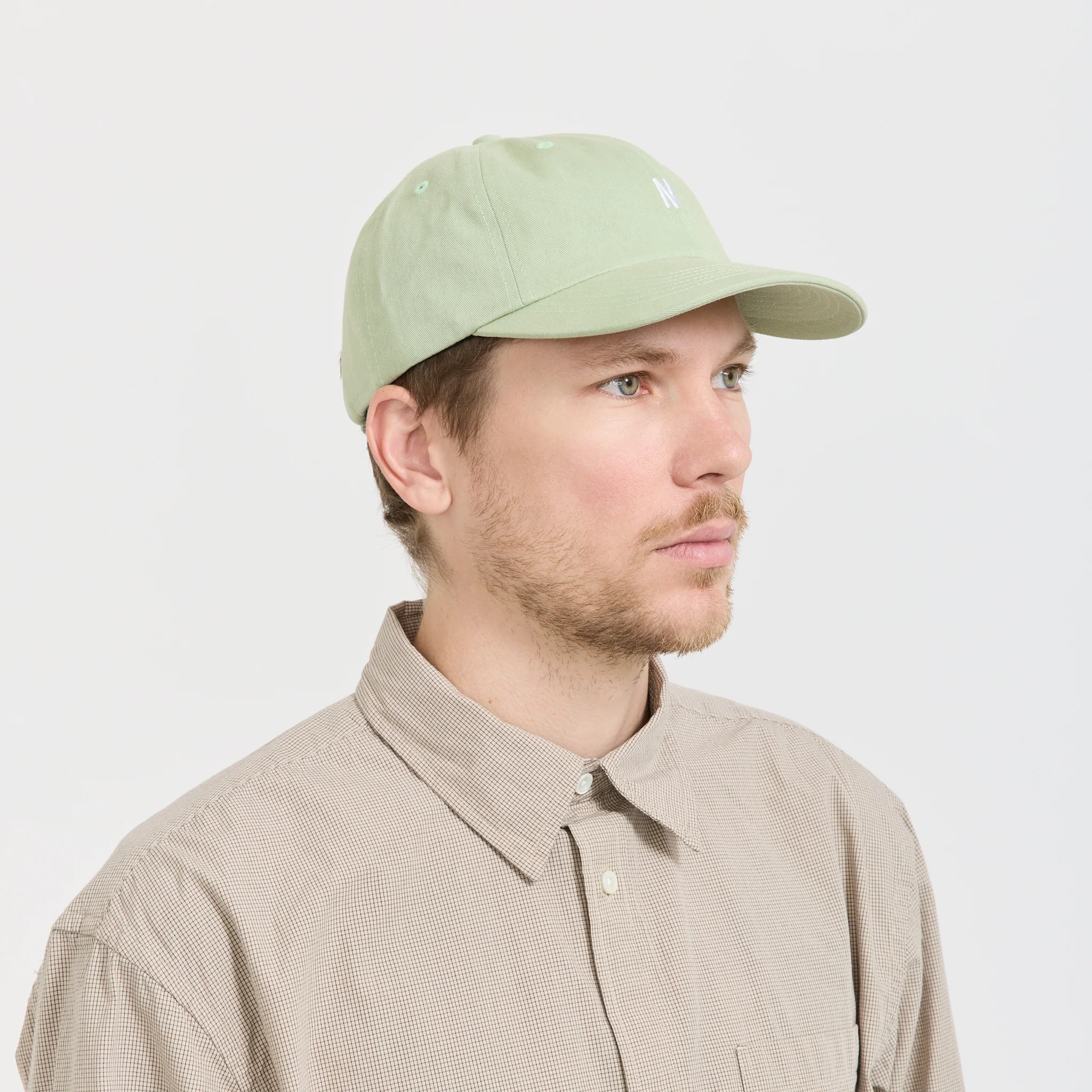 Twill Sports Cap Basil - Image 4