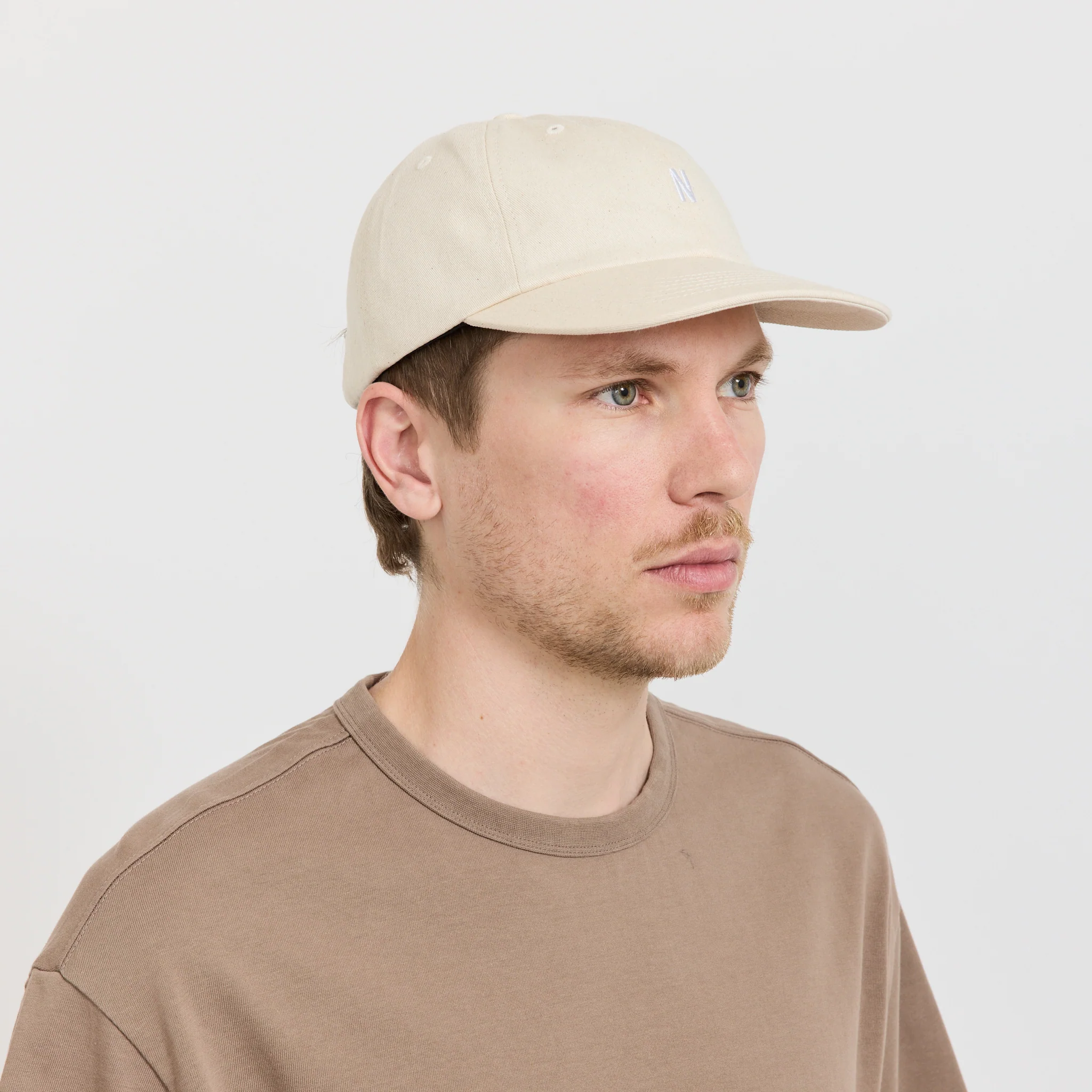 Twill Sports Cap Natural - Image 3