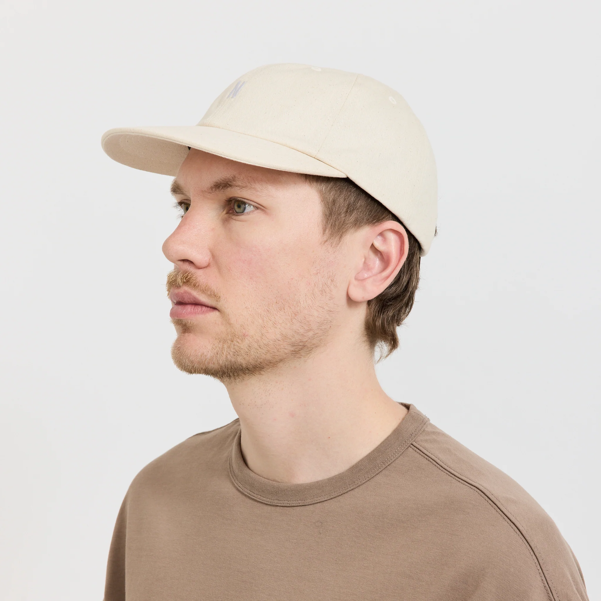Twill Sports Cap Natural - Image 4