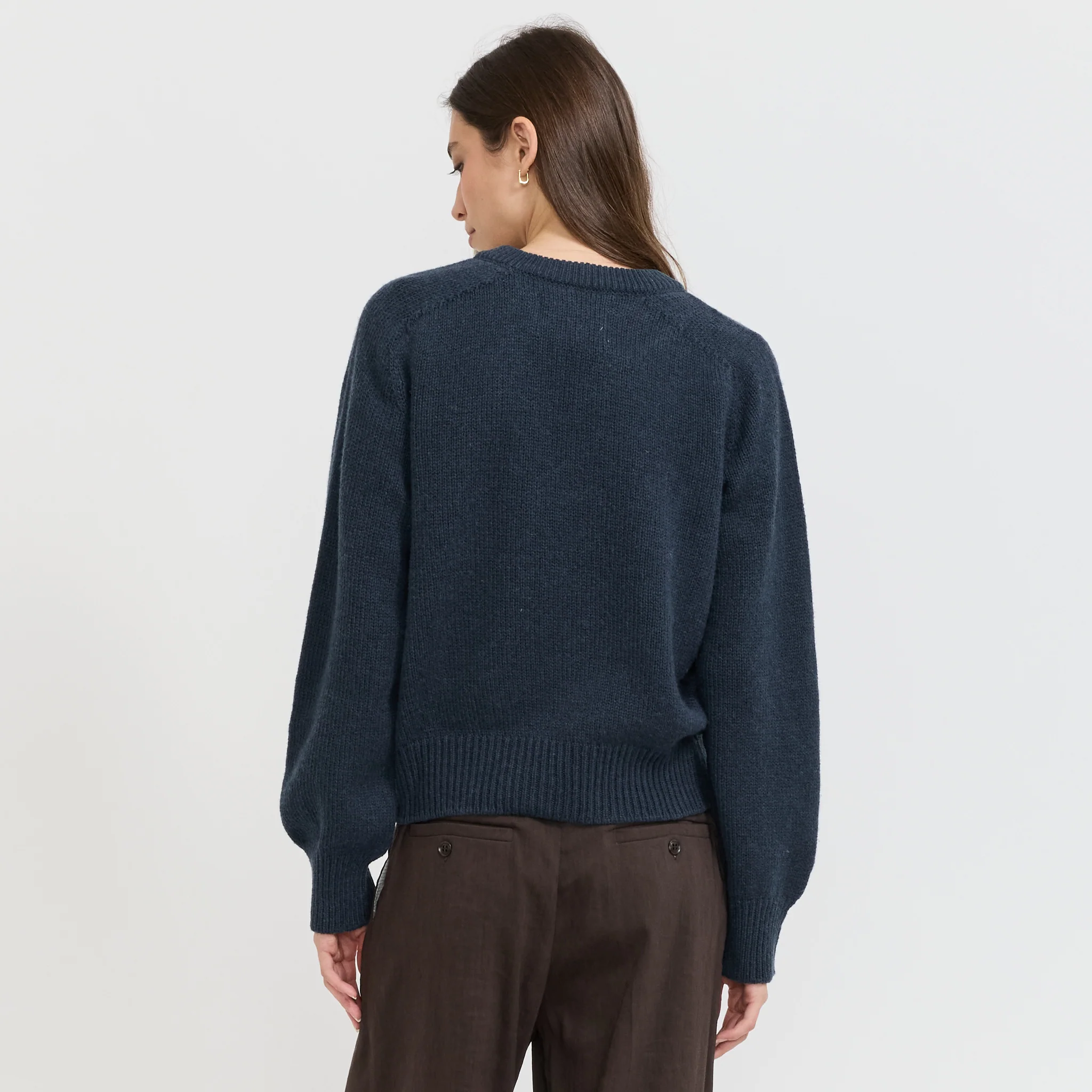 Twisted Mirror Pullover Navy Dream - Image 4